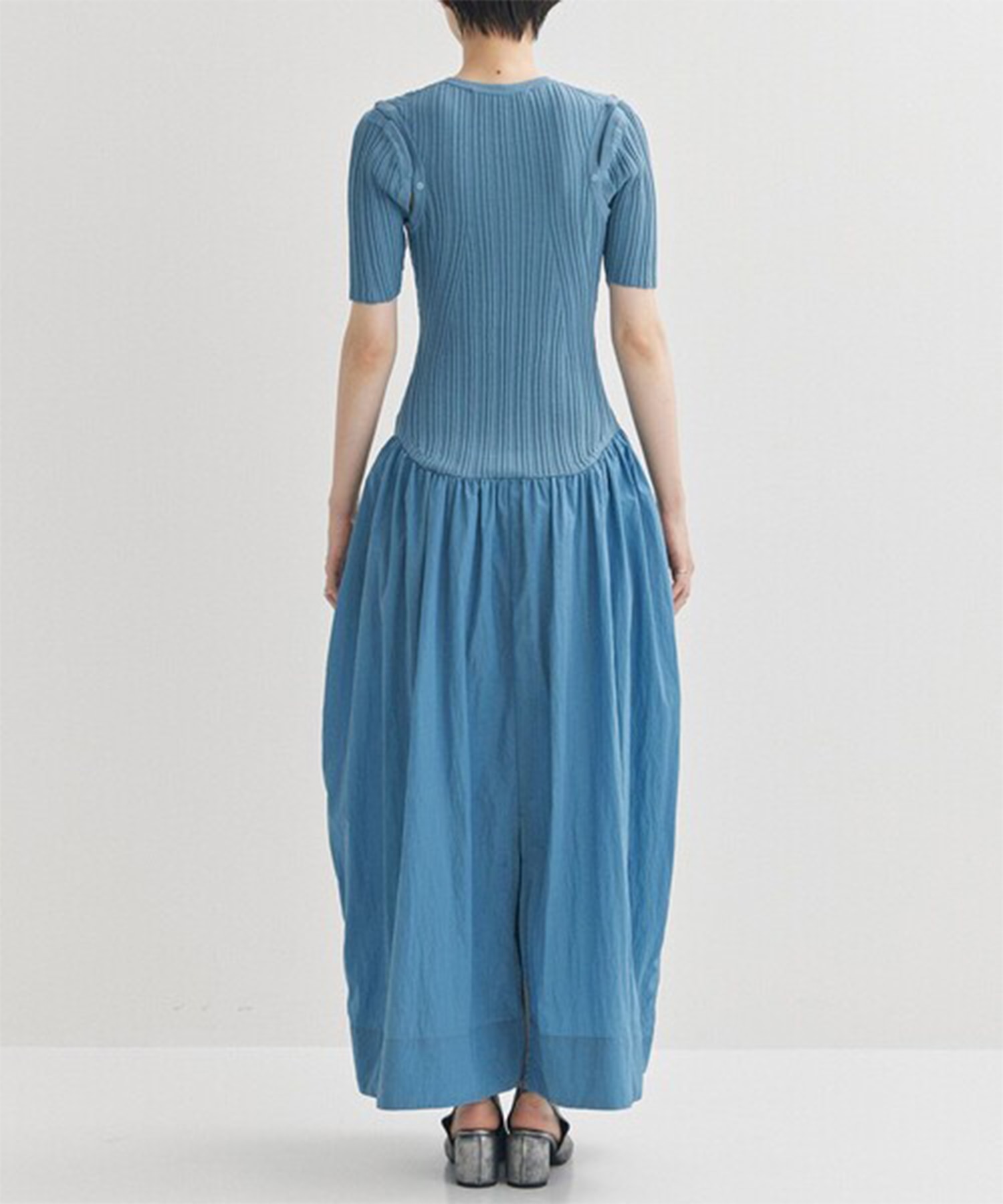 2way Sleeve Knit Dress STUDIOUS