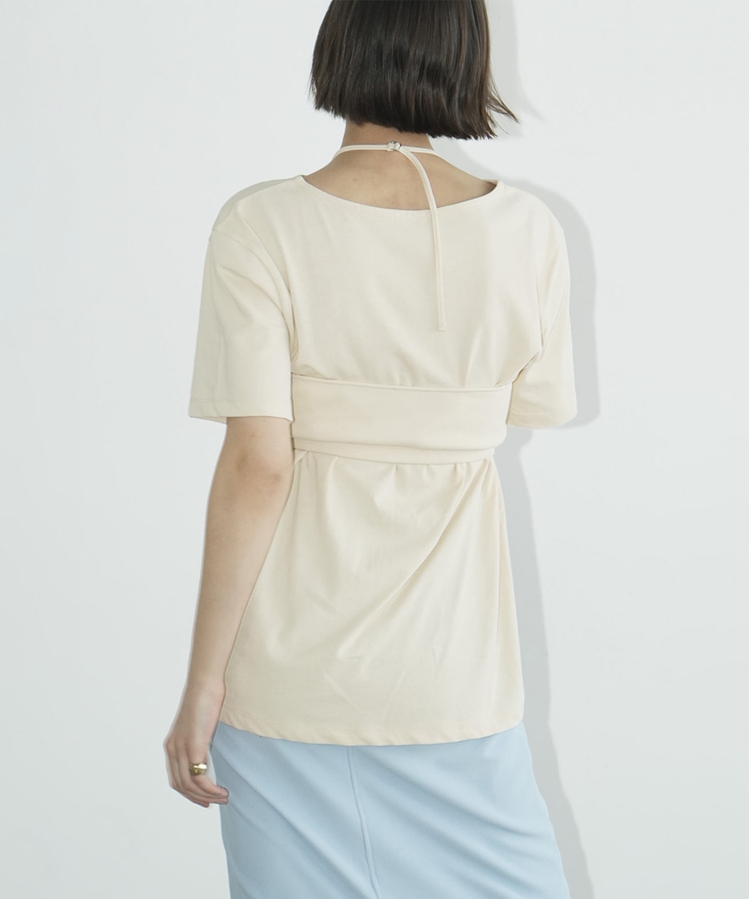 HALTER BUSTIER SET TEE CLANE