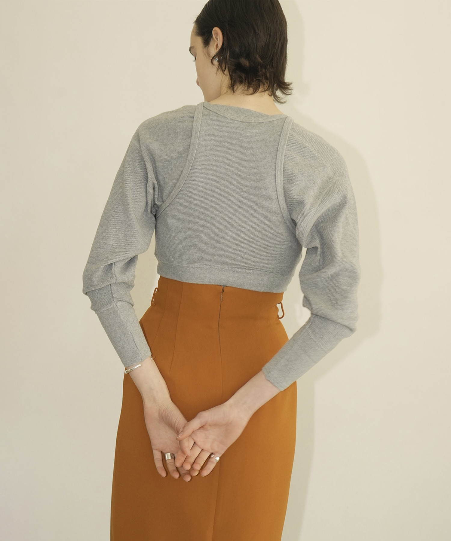 LAYRED BUSTIER THERMAL TOPS CLANE