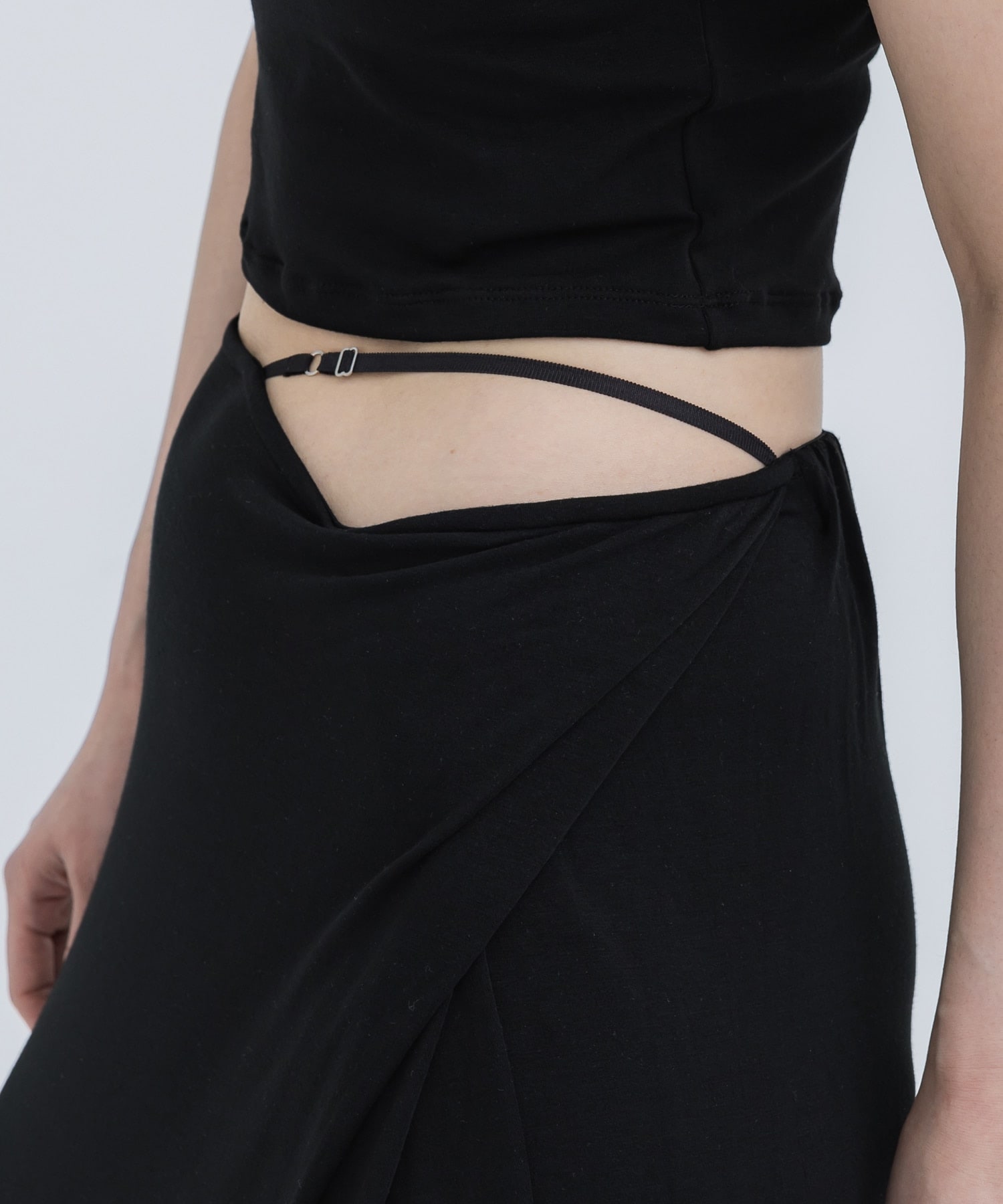 Collagen Strappy Maxi Skirt determ