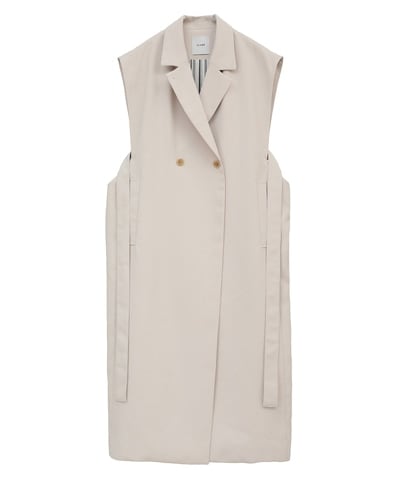 DOUBLE BREASTED GILET(1 IVORY): CLANE: WOMENS｜ STUDIOUS ONLINE ...