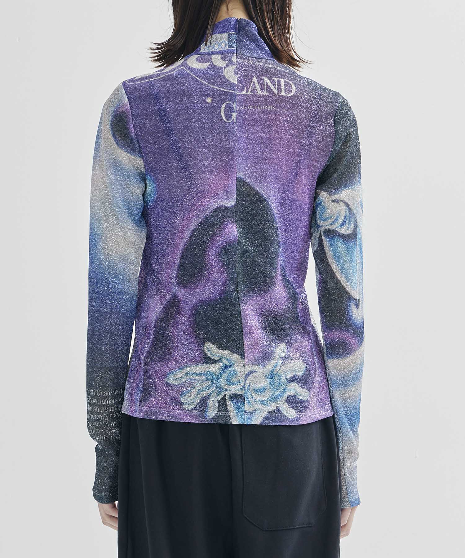 Graphic Glitter Top(36 PURPLE): YOHEI OHNO: WOMENS｜ STUDIOUS 