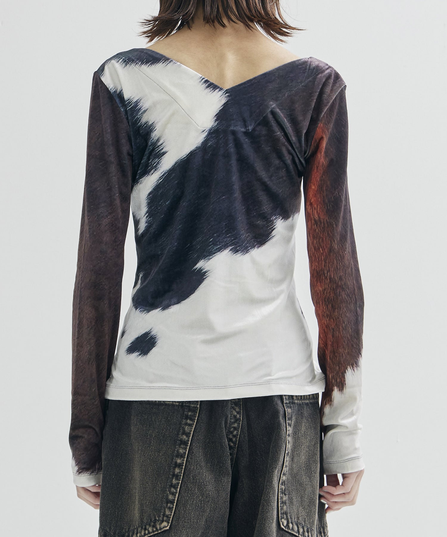 Stmacher Cowhide Velor Top YOHEI OHNO