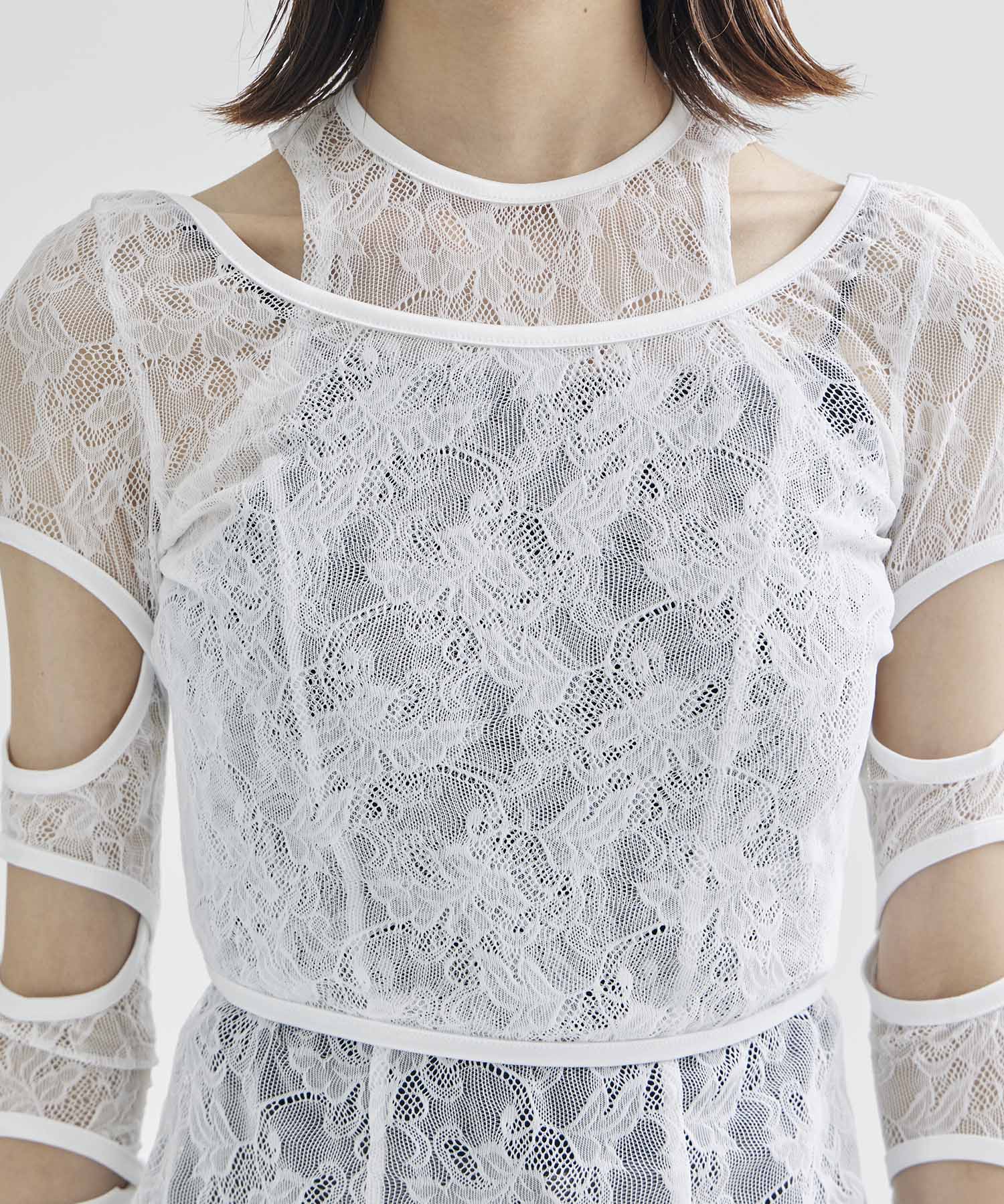 crber lace T AKIKOAOKI