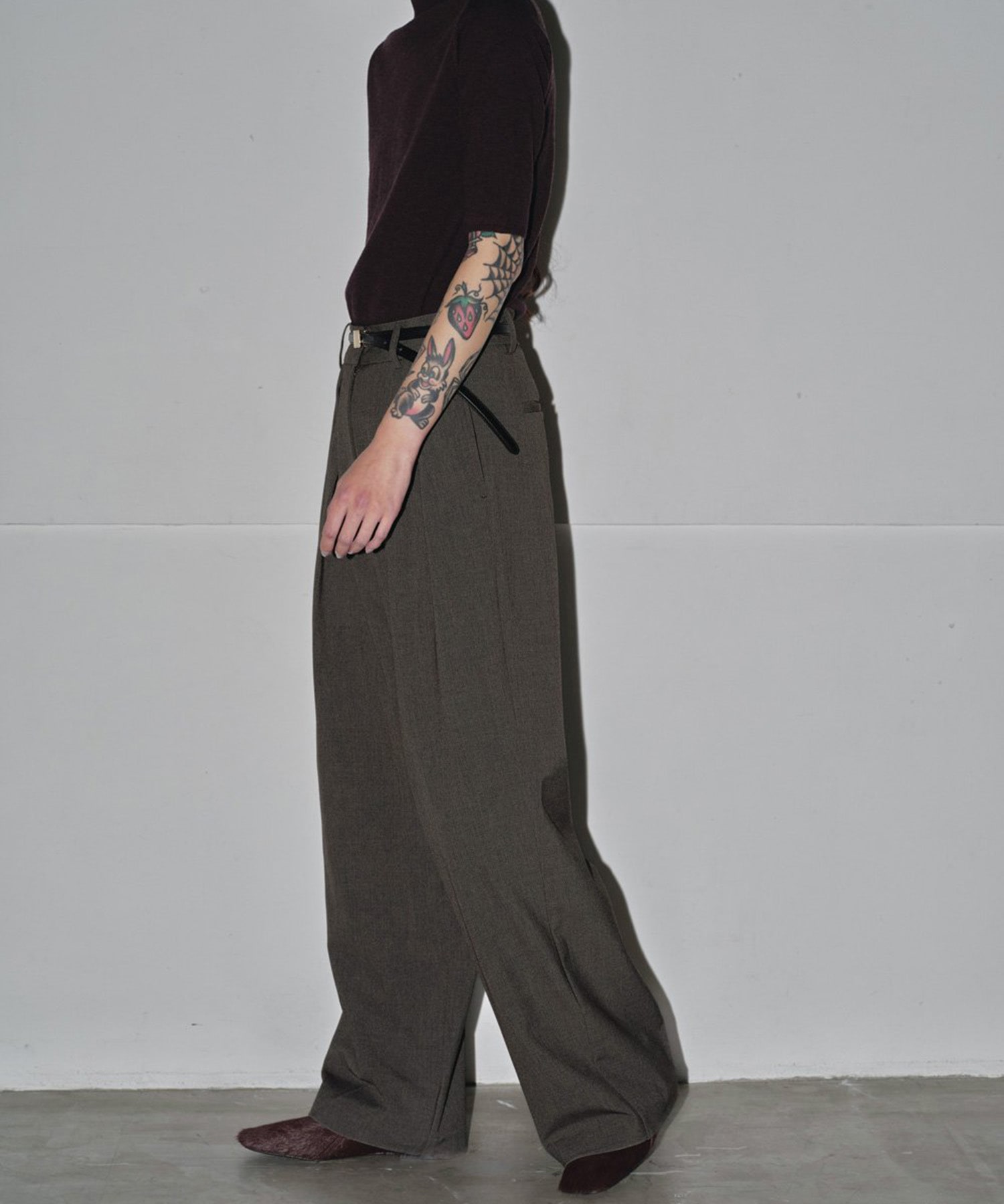 Doubletuck Smooth Trousers TODAYFUL