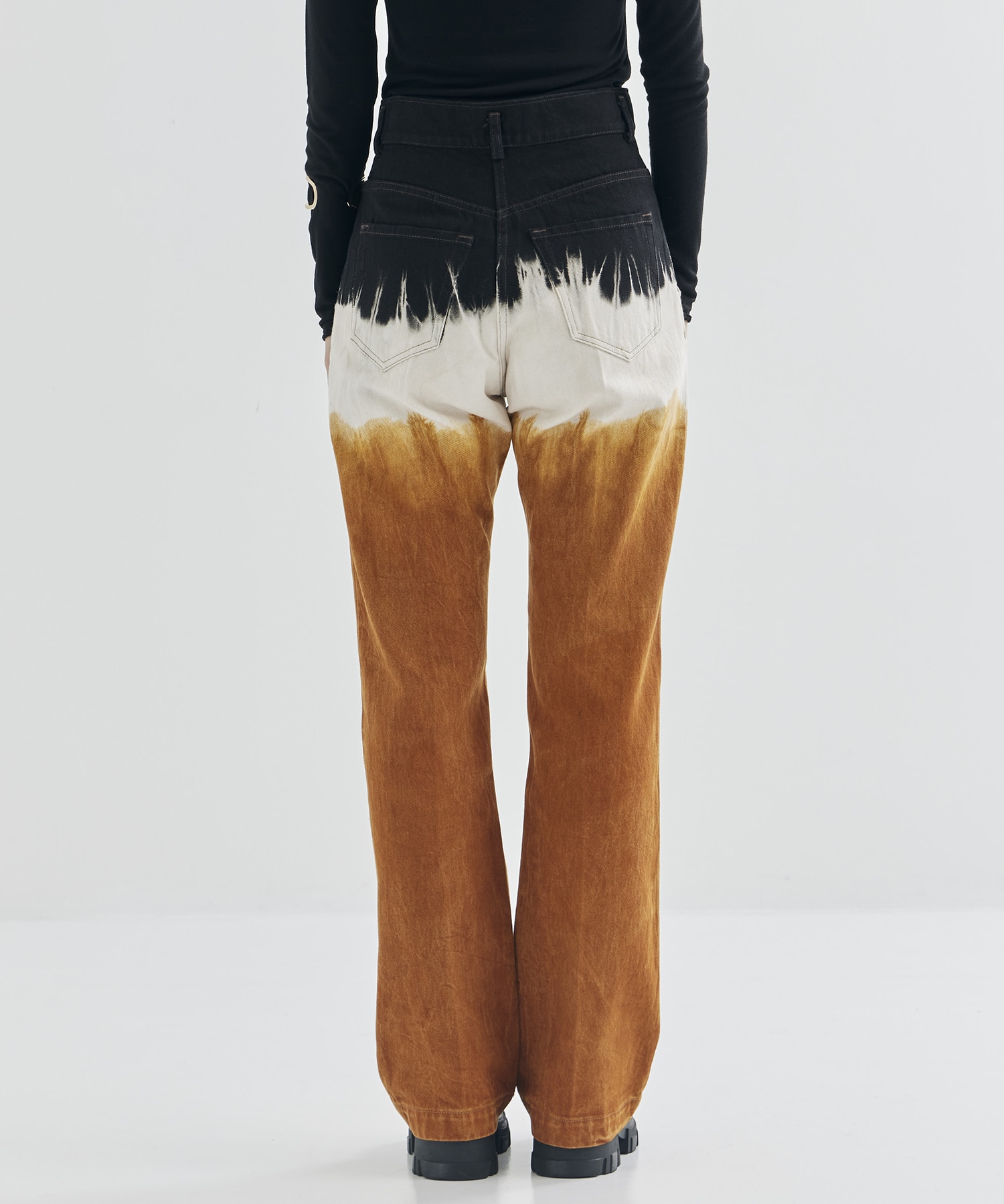 Gradient Dye Flare Jeans Mame Kurogouchi