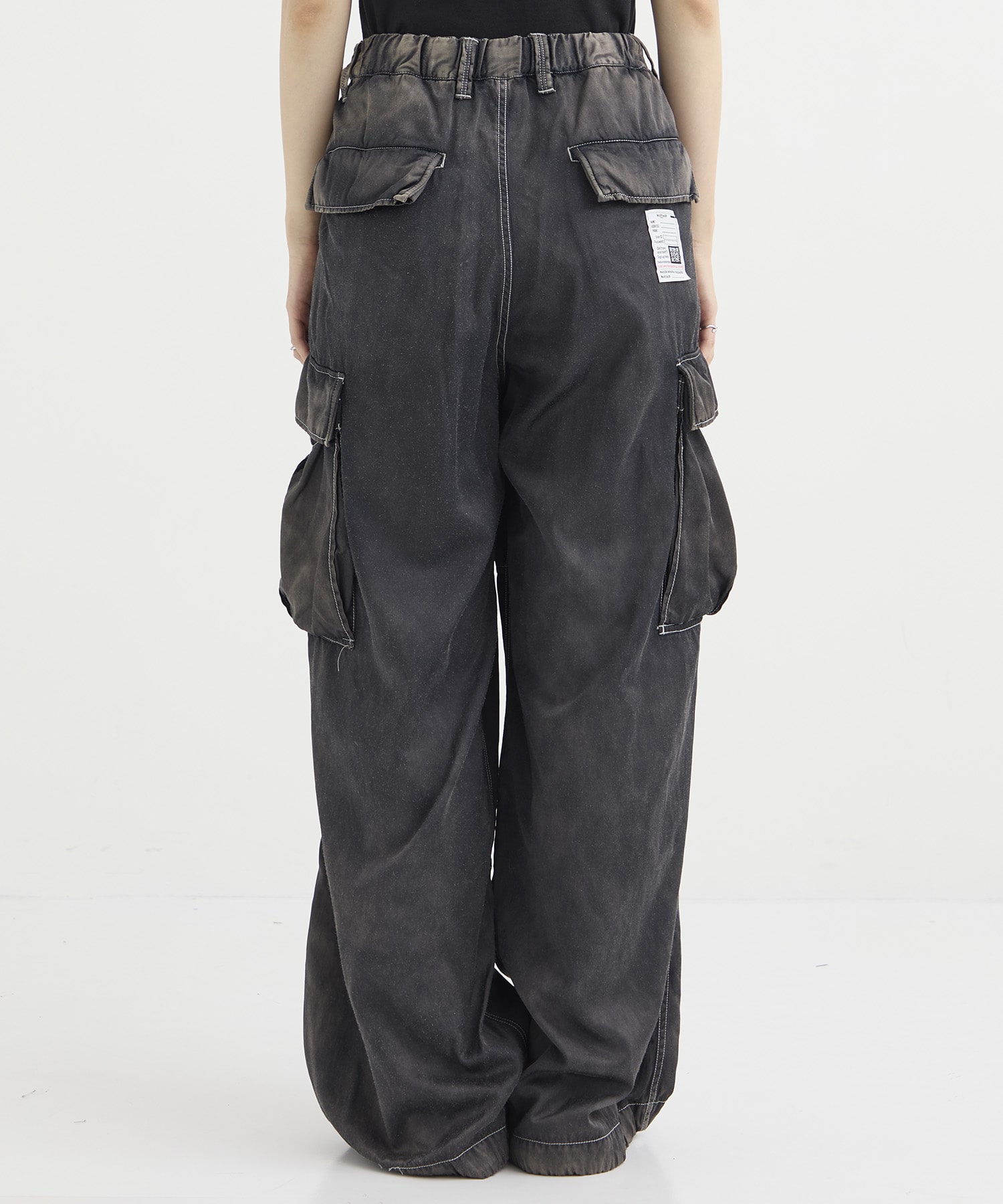 C/R SATIN CARGO PANTS Maison MIHARA YASUHIRO