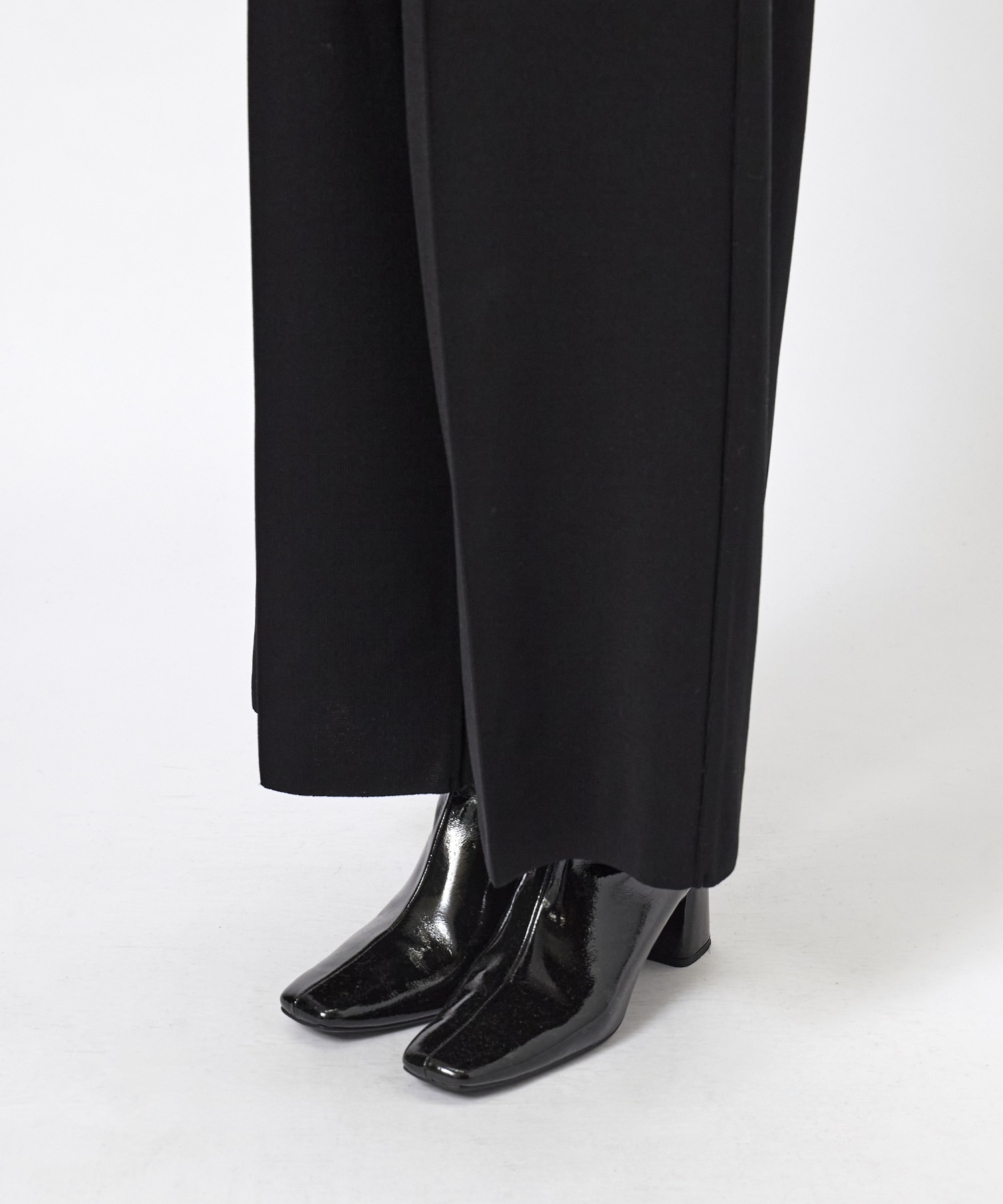 HIGH STRETCH KNIT SLACKS MUKASA