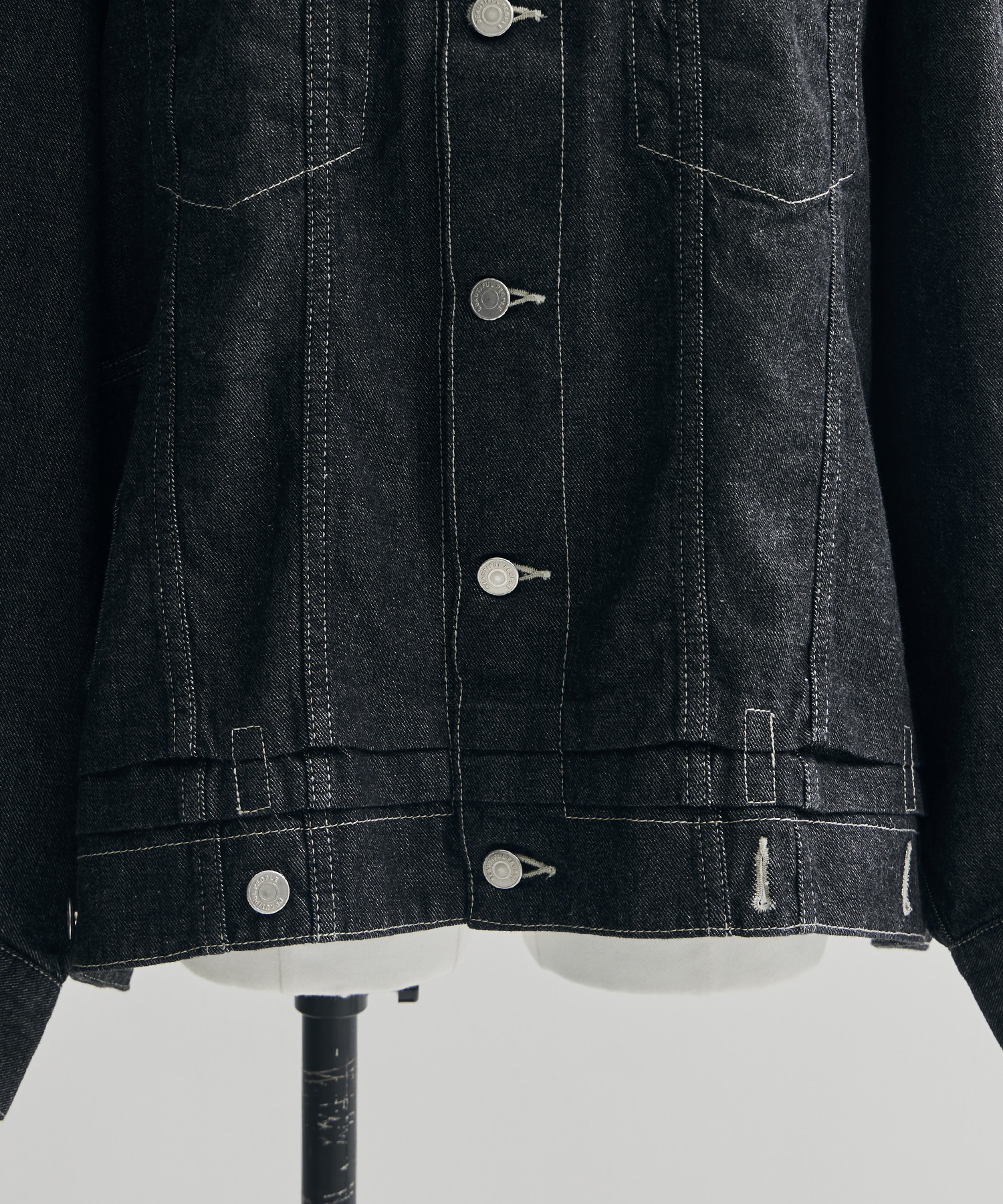 double-end left hand  twill denim blouson beautiful people