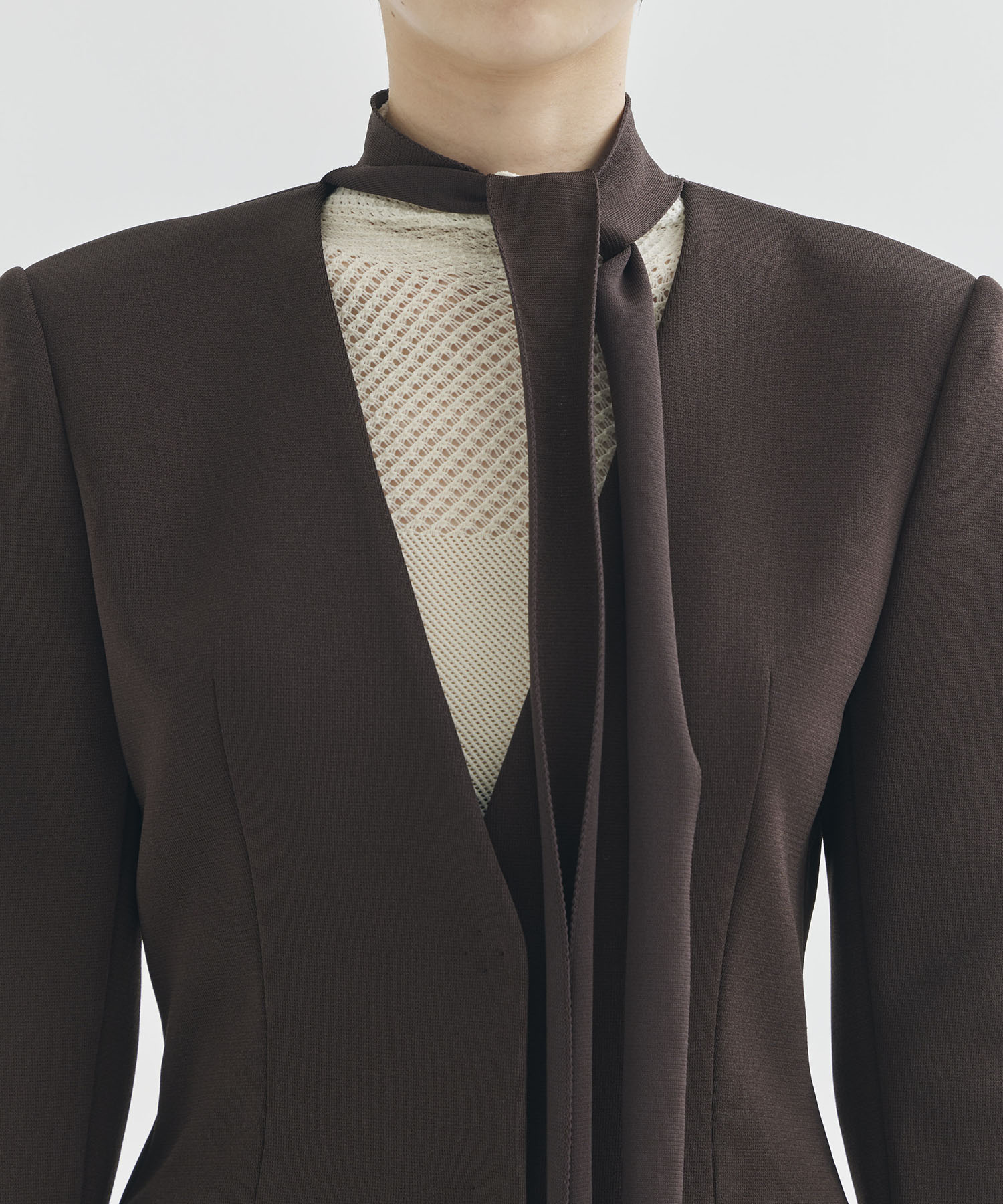 KNITTED TAILORED JACKET FETICO