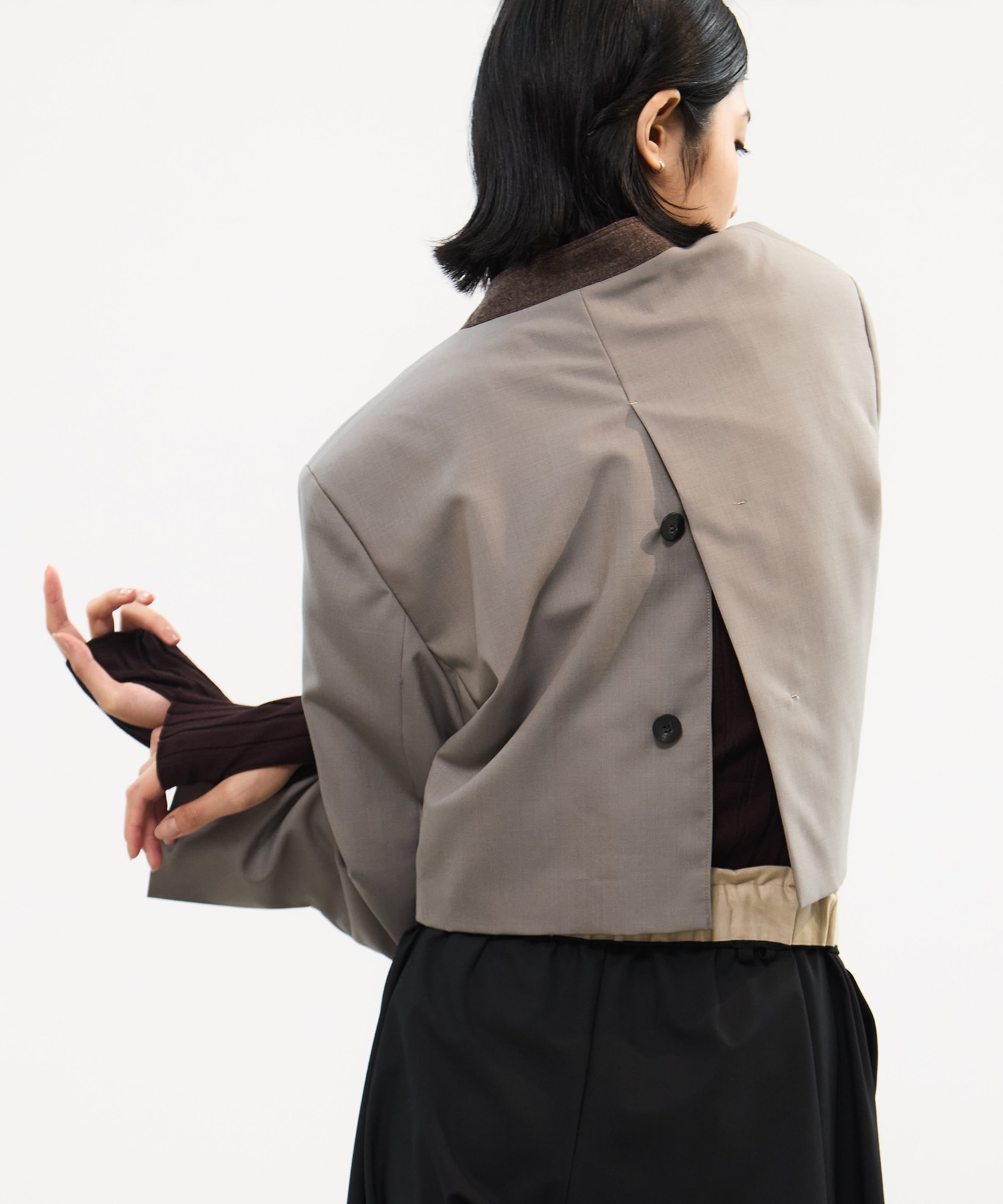 Mohair Wool Blazer STUDIOUS