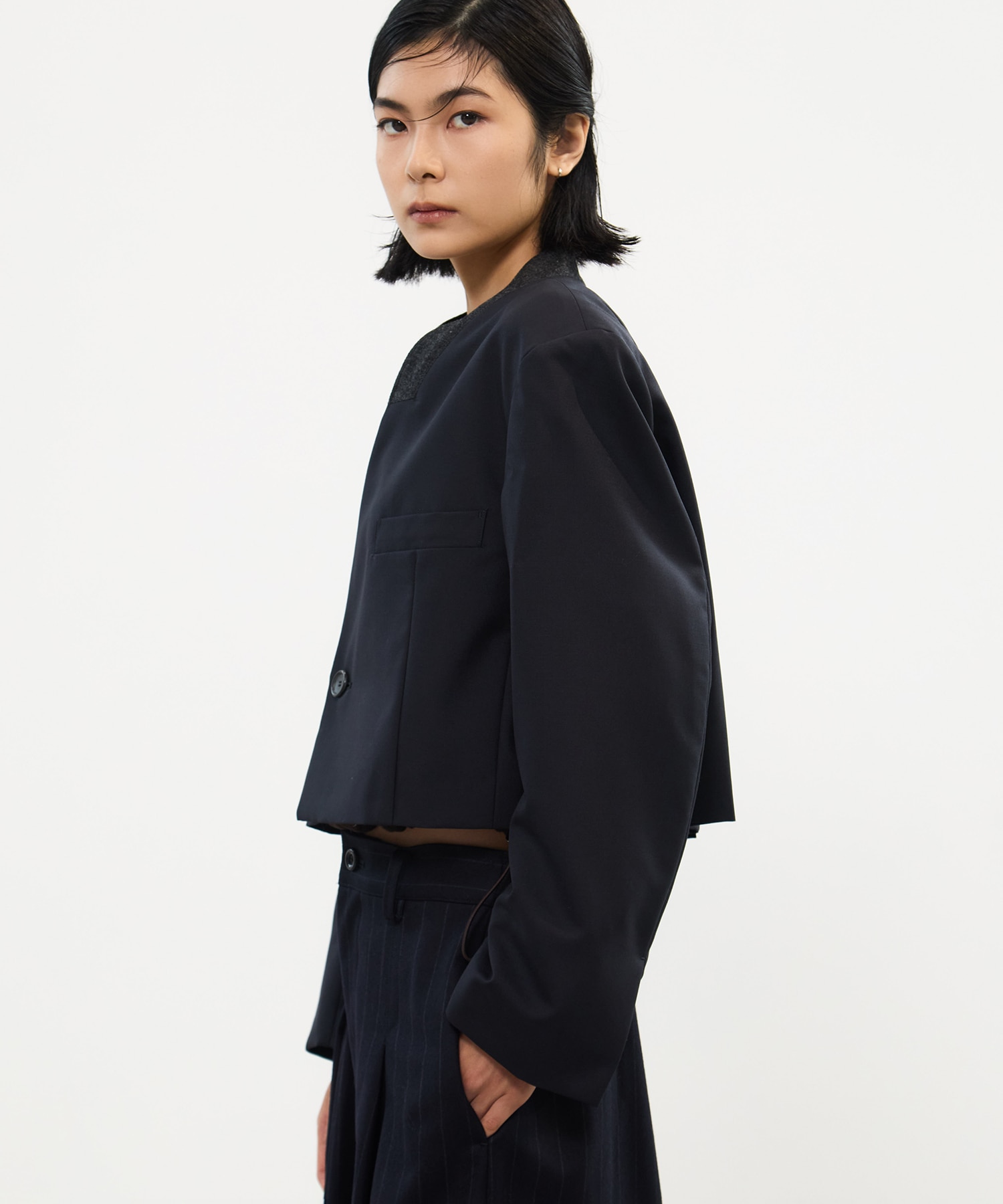 Mohair Wool Blazer STUDIOUS
