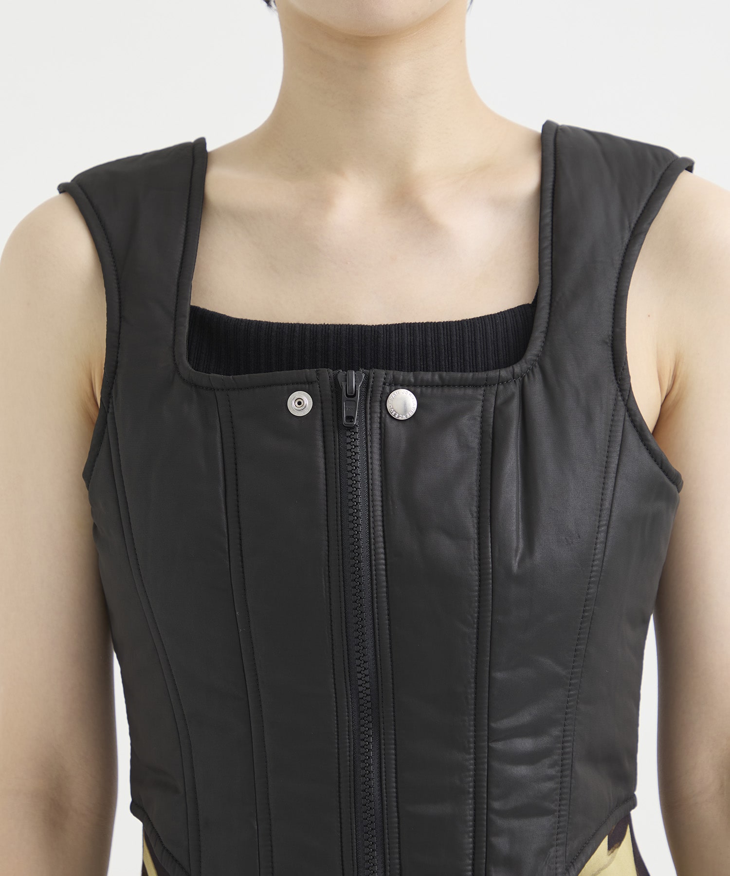 TAFFETAS BUSTIER TOP JOHN LAWRENCE SULLIVAN