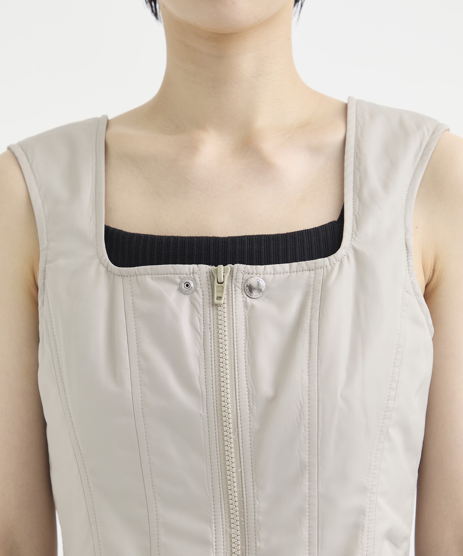 TAFFETAS BUSTIER TOP JOHN LAWRENCE SULLIVAN