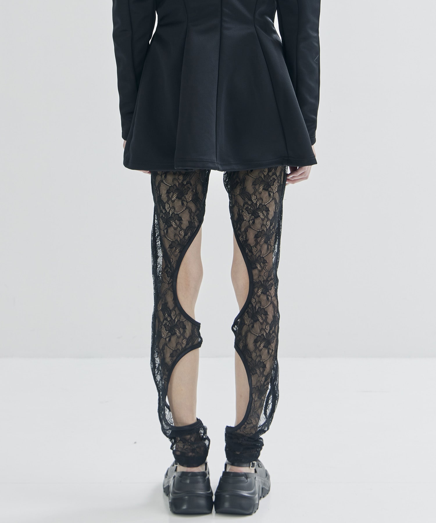 cyber lace leggings AKIKOAOKI