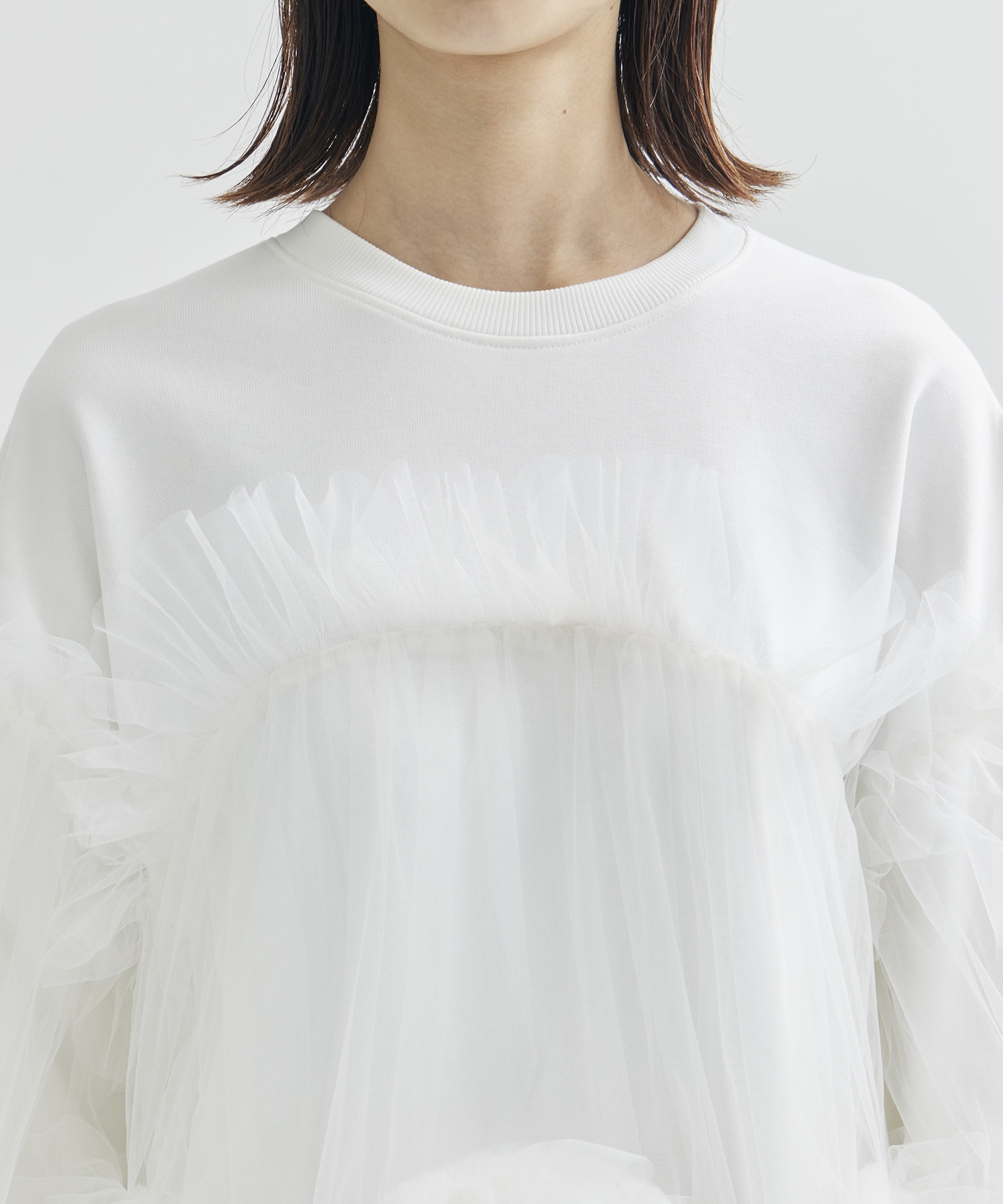 Swell Tulle Sweat Shirt VIVIANO