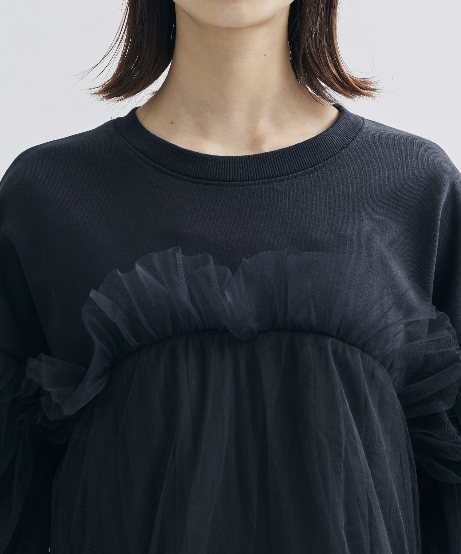 Swell Tulle Sweat Shirt VIVIANO