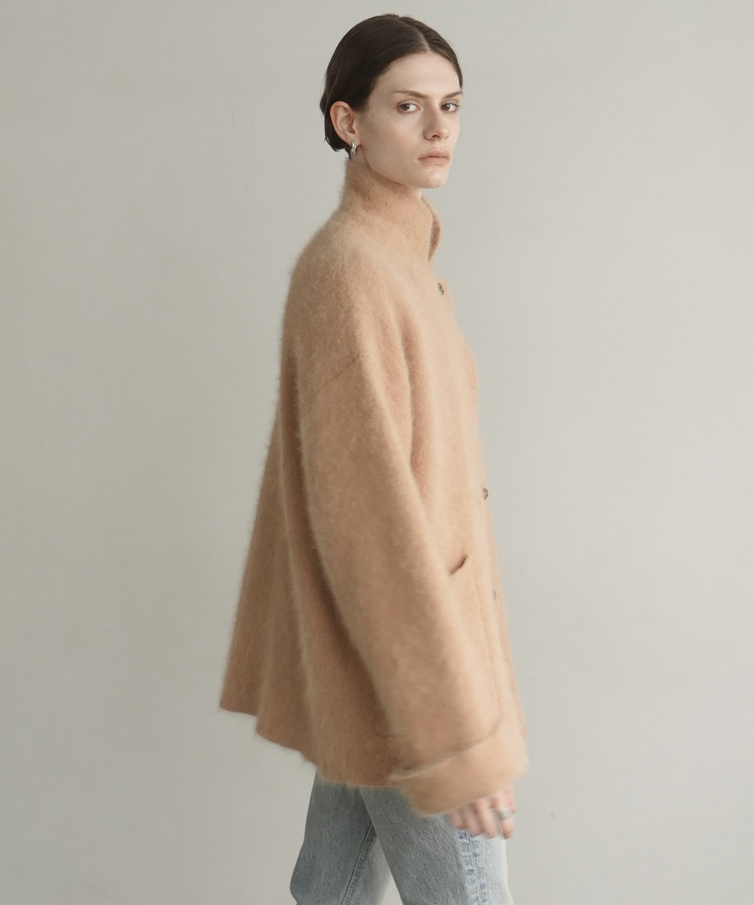 ANGOLA TAILORED KNIT JACKET CLANE