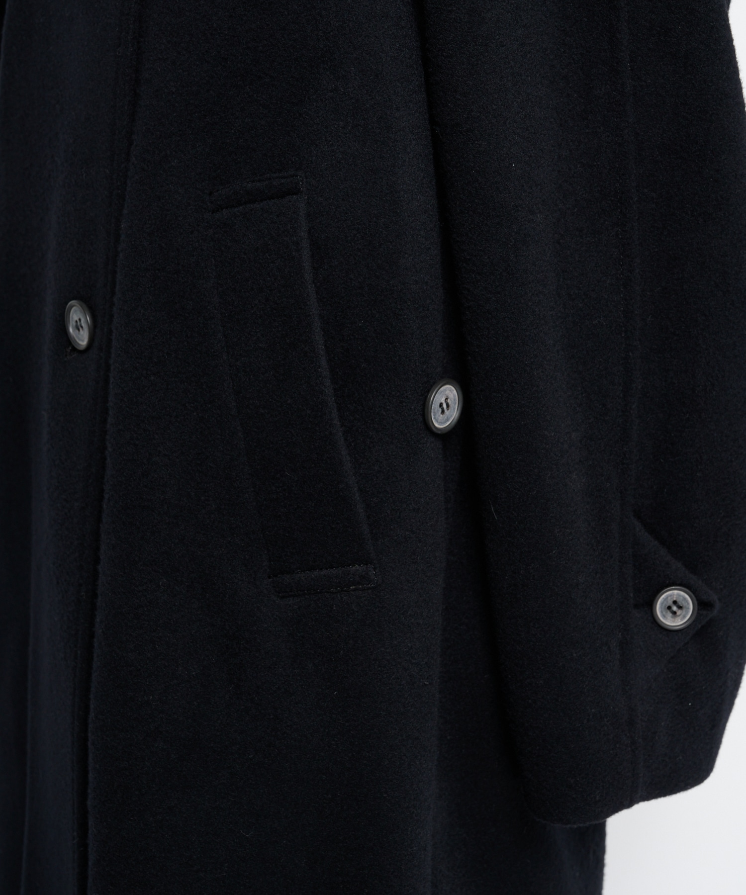 Stand Collar Wool Coat STUDIOUS