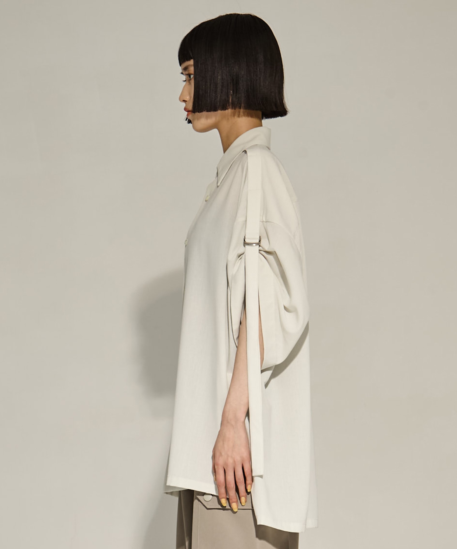 Sleeve Belt Shirt UJOH