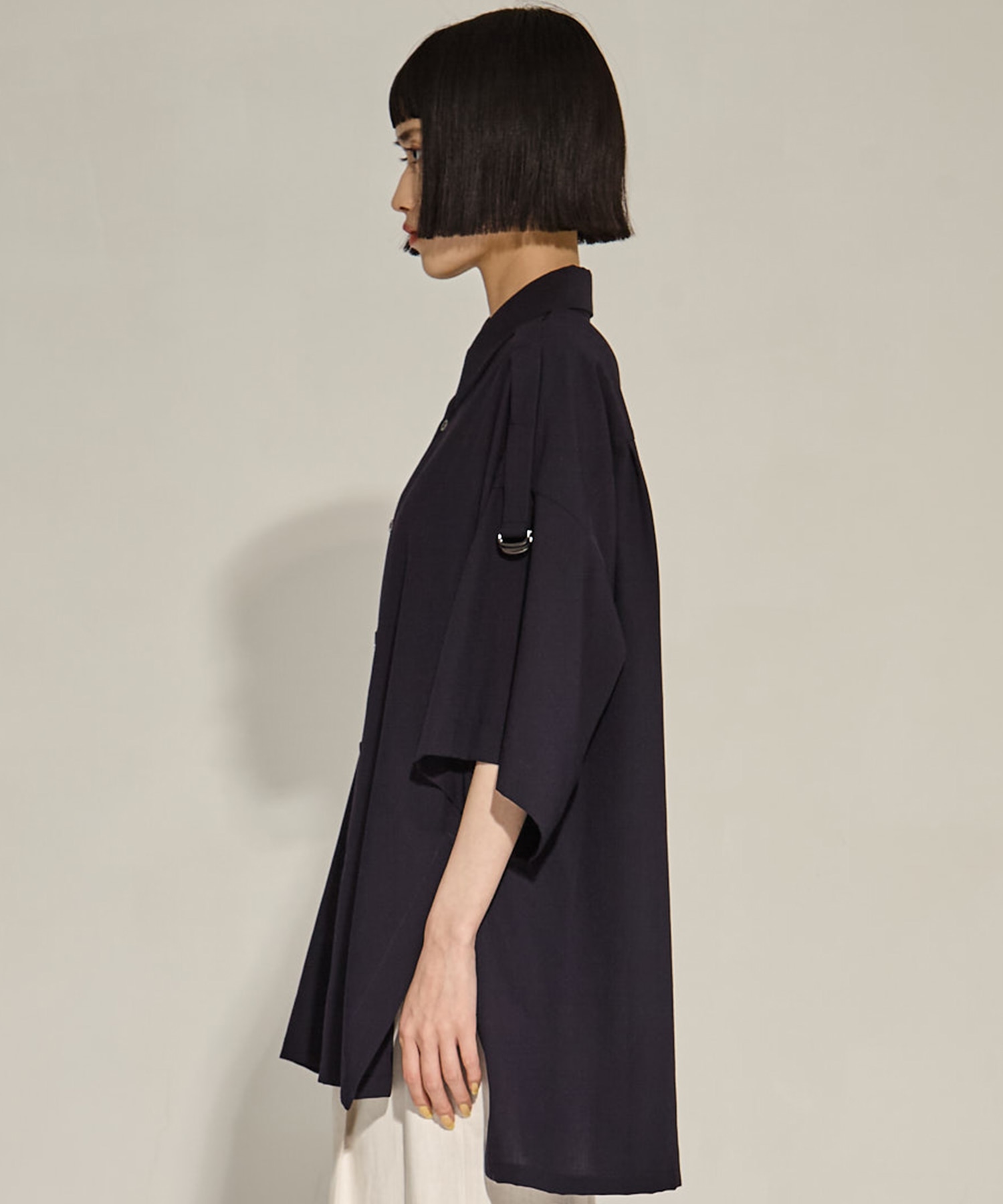 Sleeve Belt Shirt UJOH