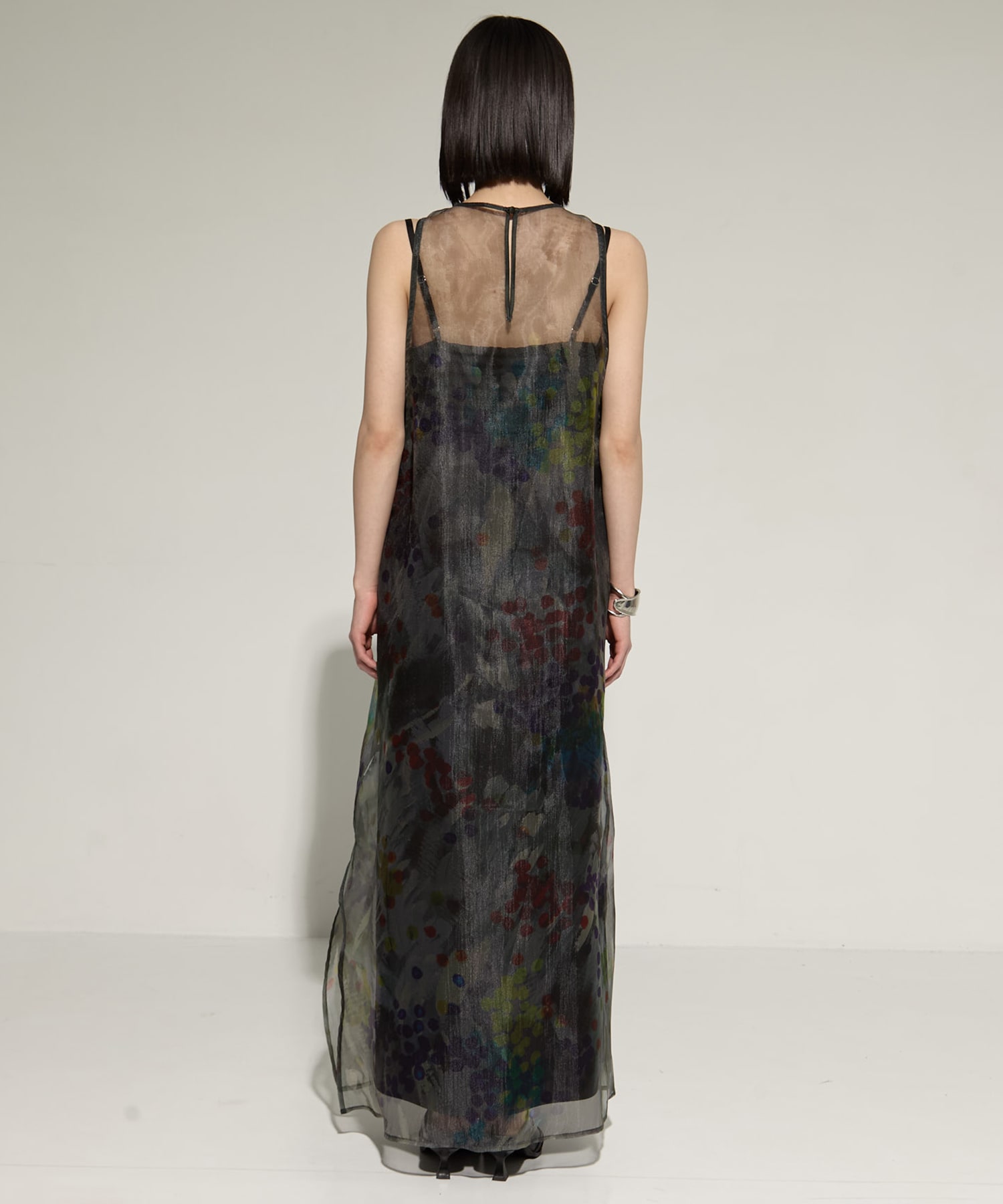 STAMP ART LAYERED DRESS AMERI