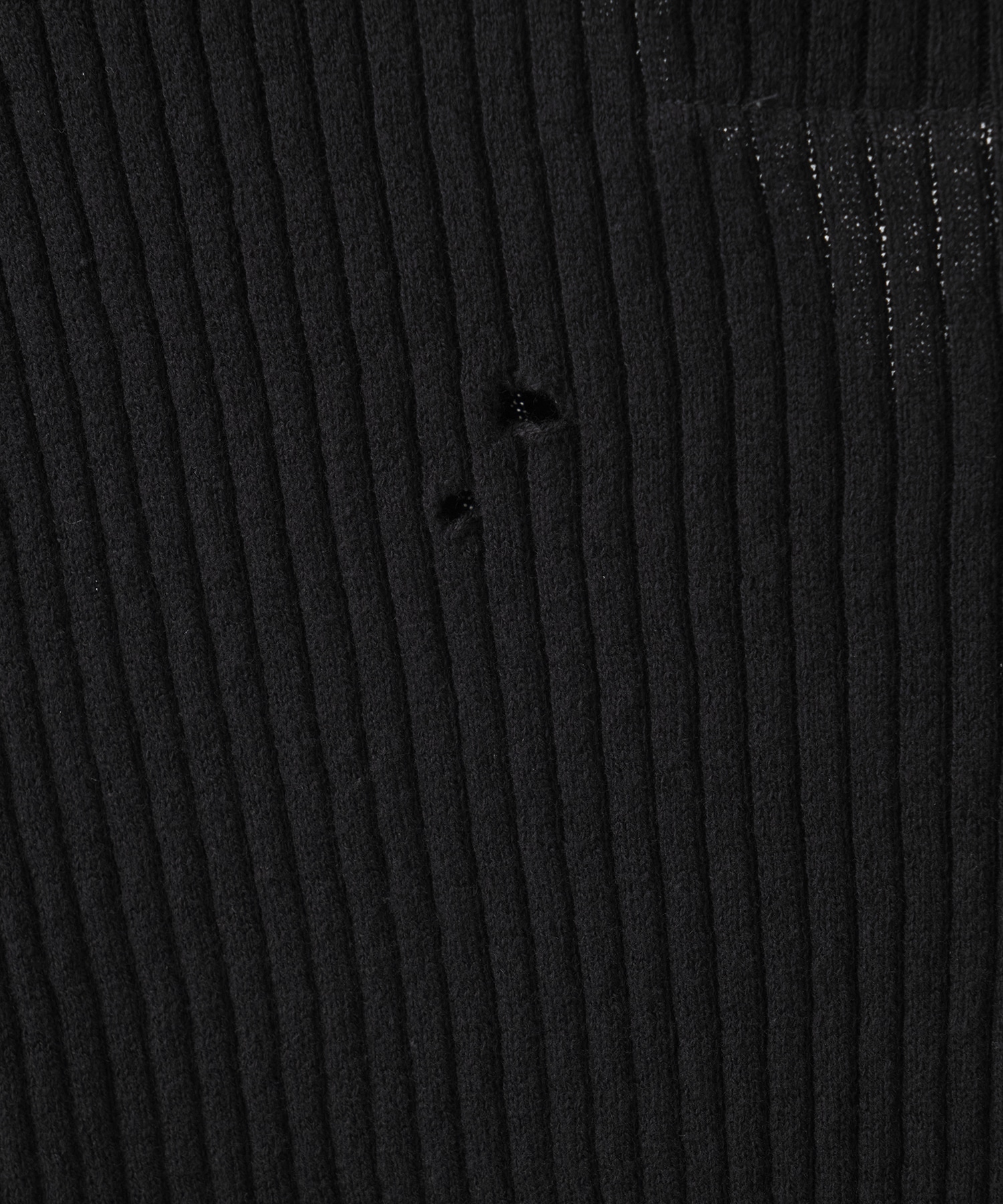 DISTRESSED KNIT PULLOVER Maison MIHARA YASUHIRO