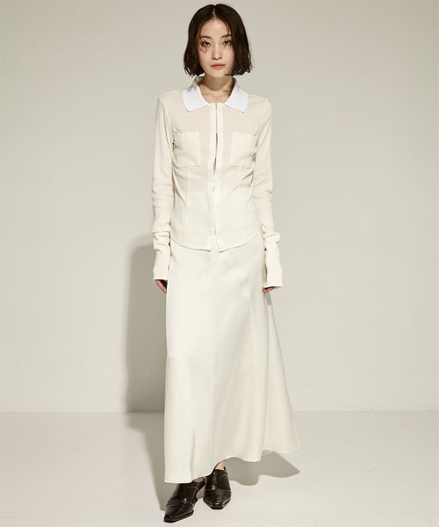 Stretch Satin Skirt STUDIOUS