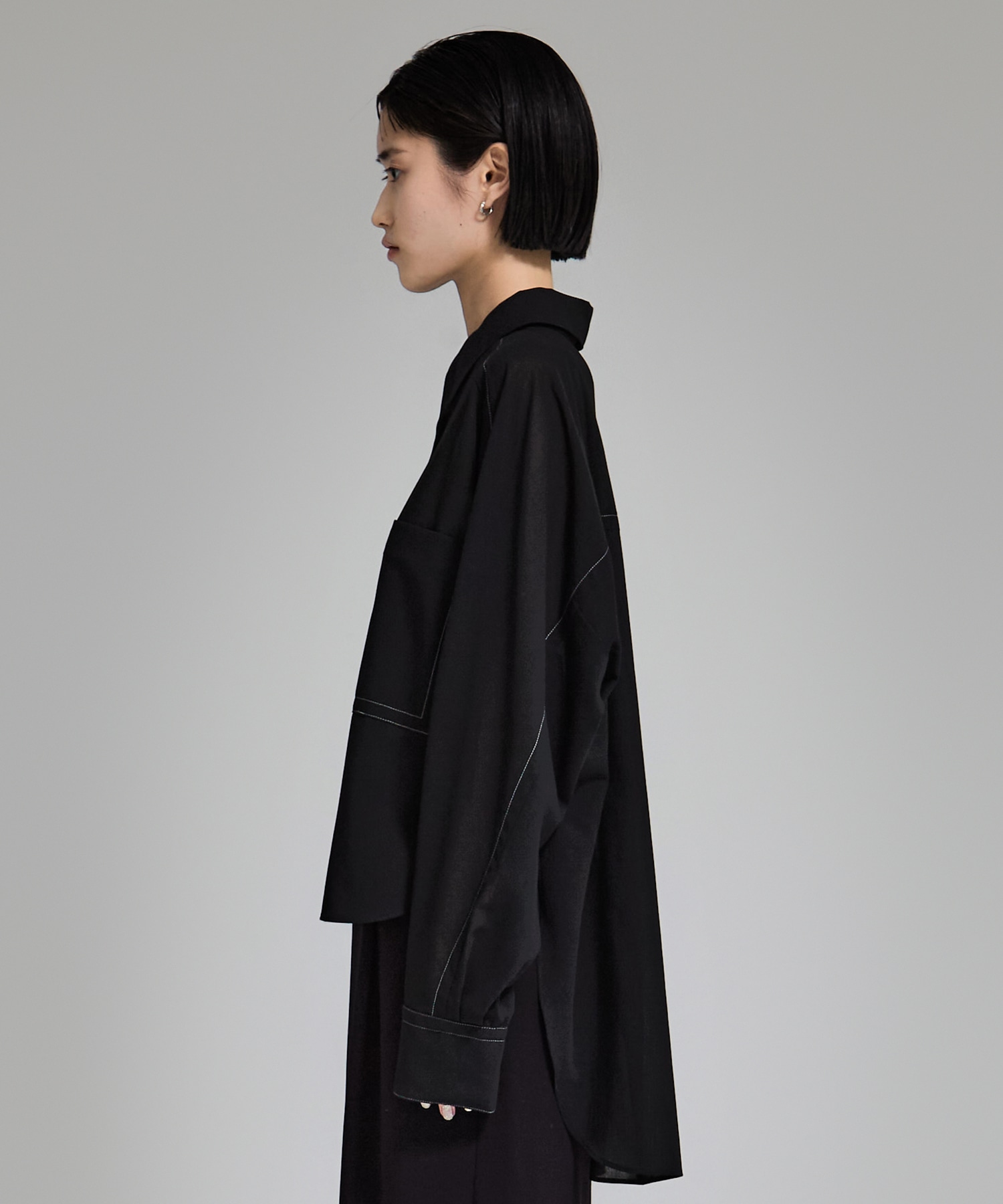 Matte Sheer Over Shirt STUDIOUS
