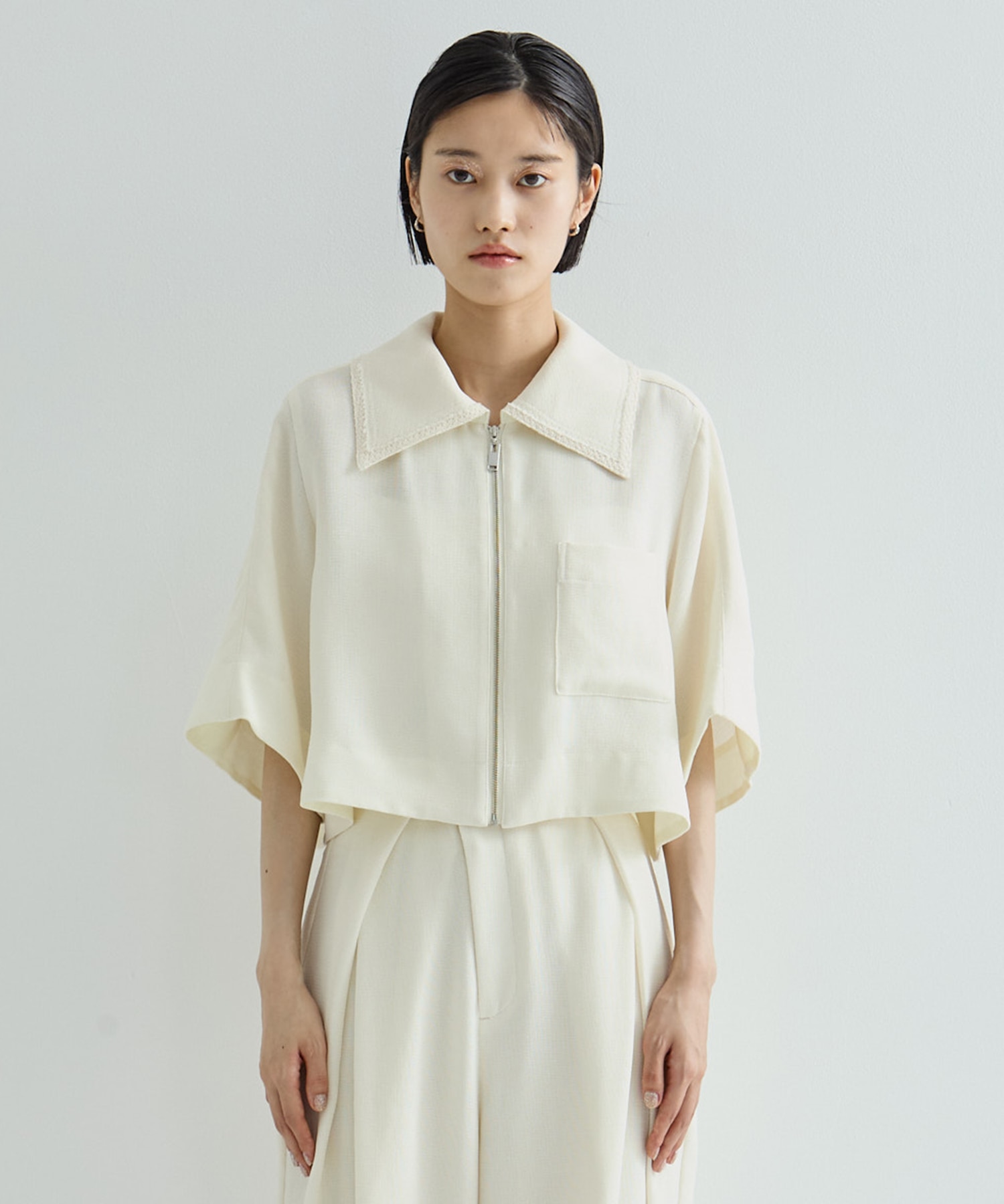 Half Sleeve Mesh Shirt STUDIOUS