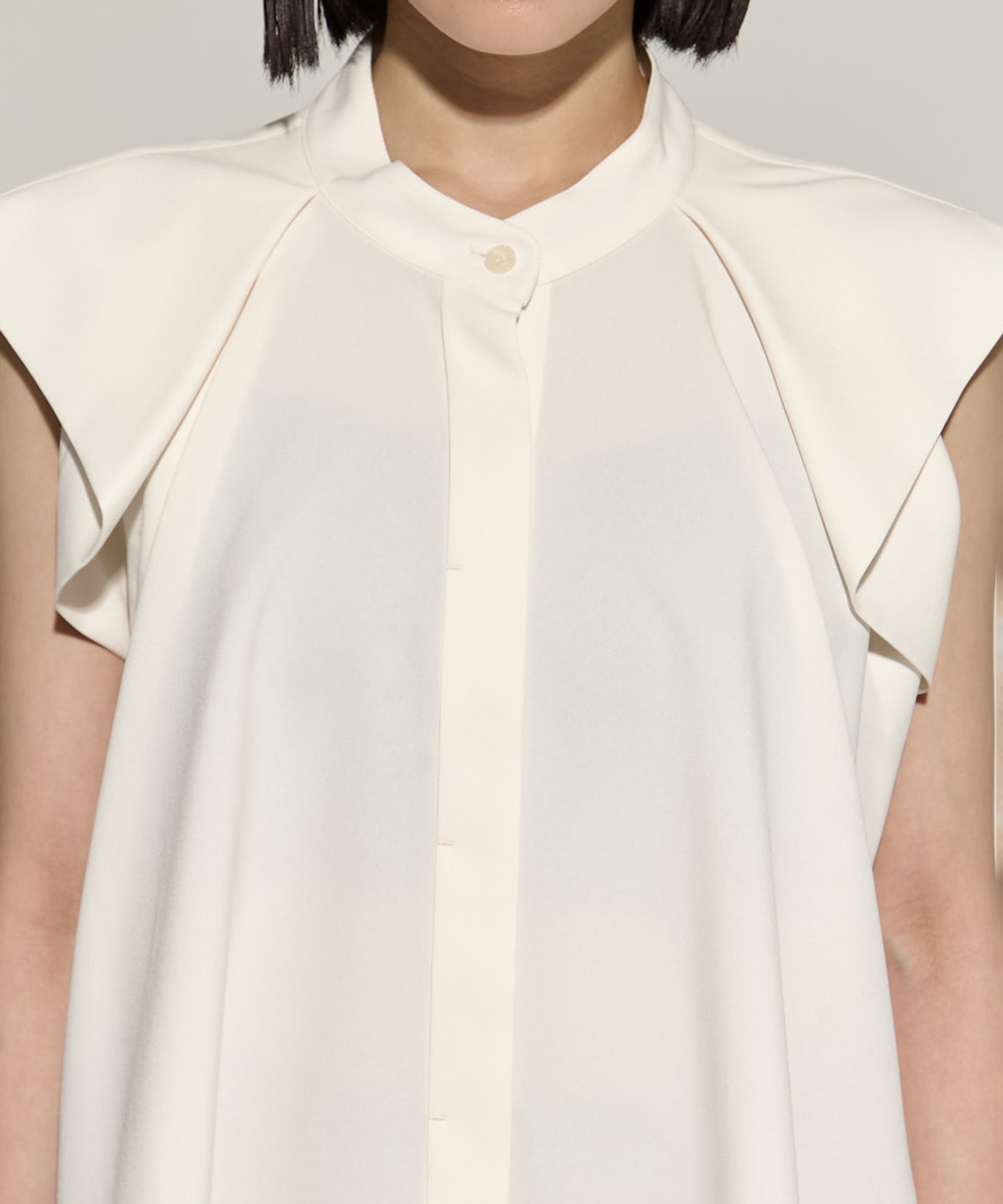 French Sleeve Drape Shirt STUDIOUS