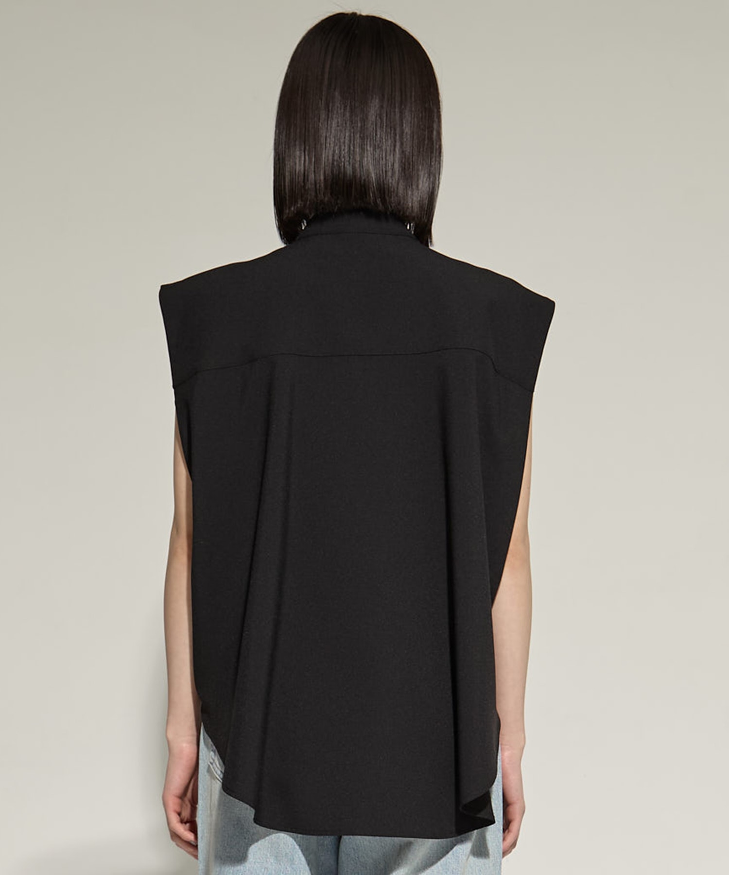 French Sleeve Drape Shirt STUDIOUS
