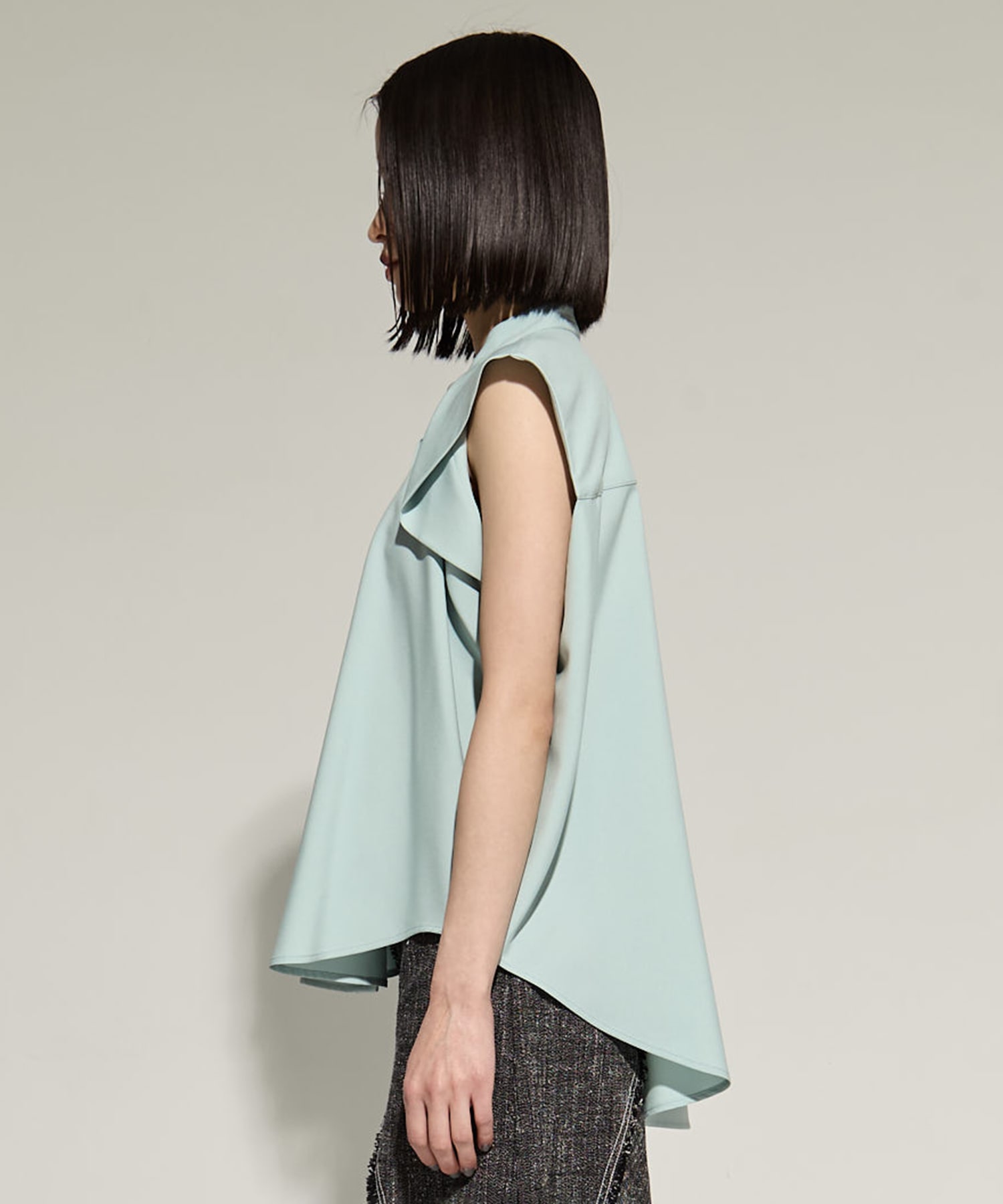 French Sleeve Drape Shirt STUDIOUS