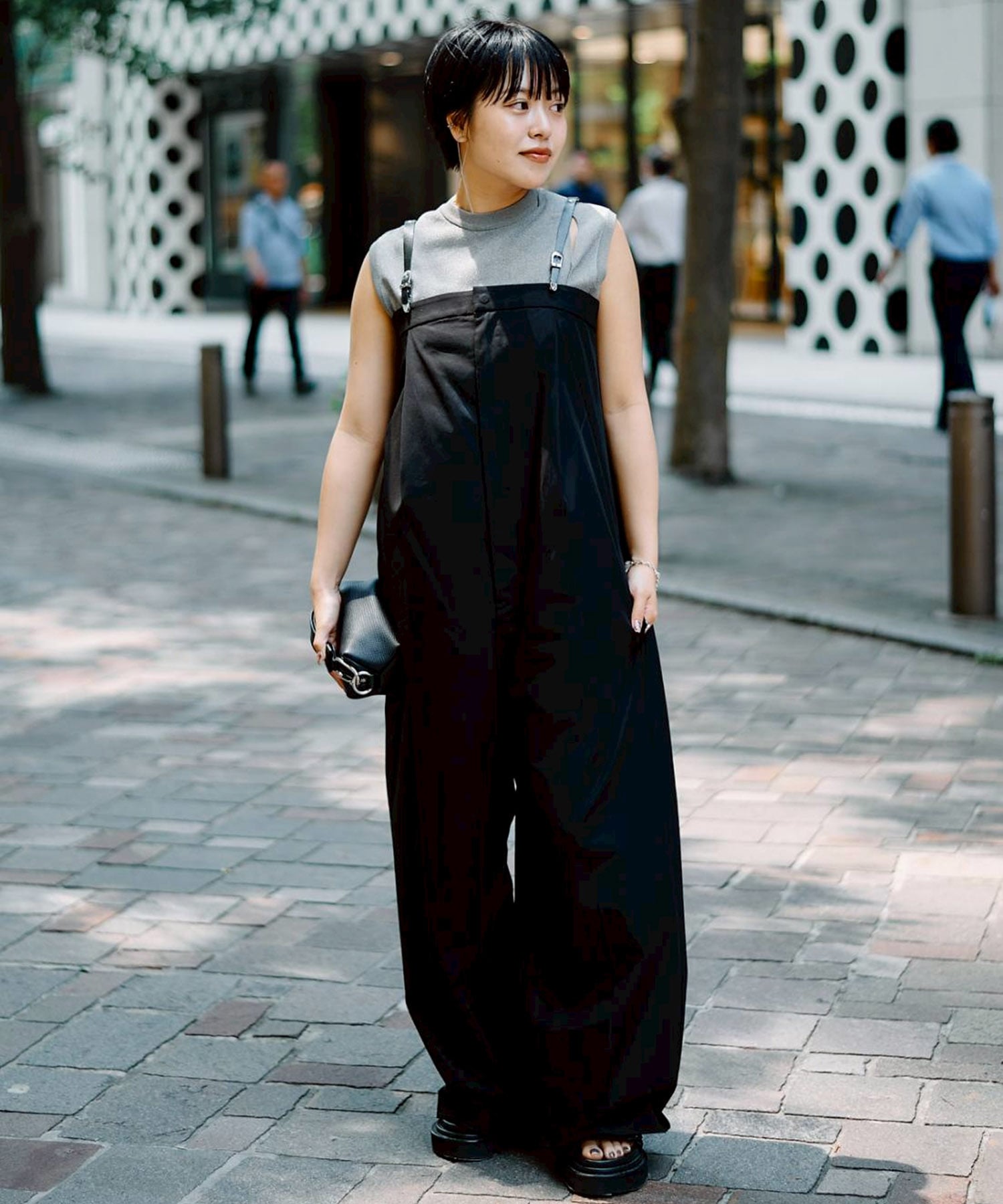 High twist twill jumpsuit TOGA