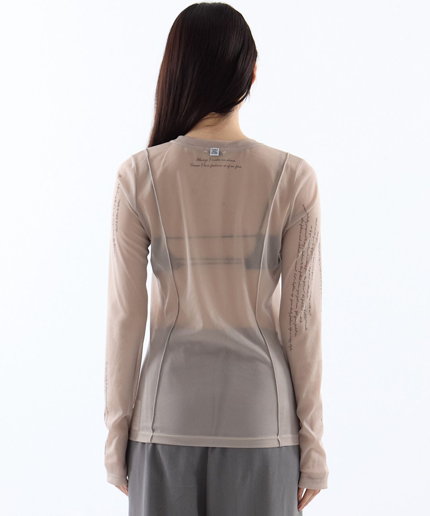 Tattoo Skin Mesh Top 