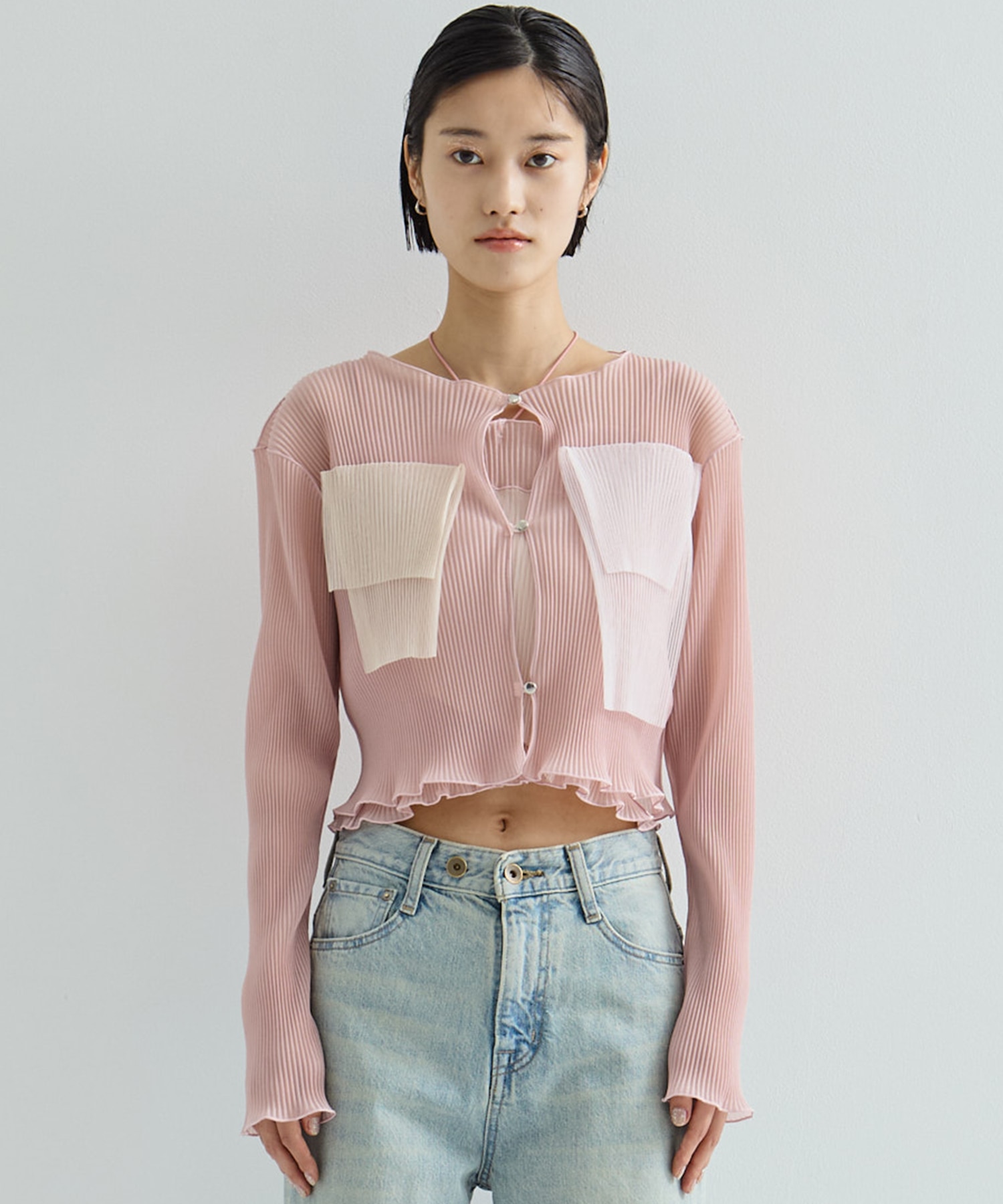 別注SHEER CARDIGAN kotohayokozawa