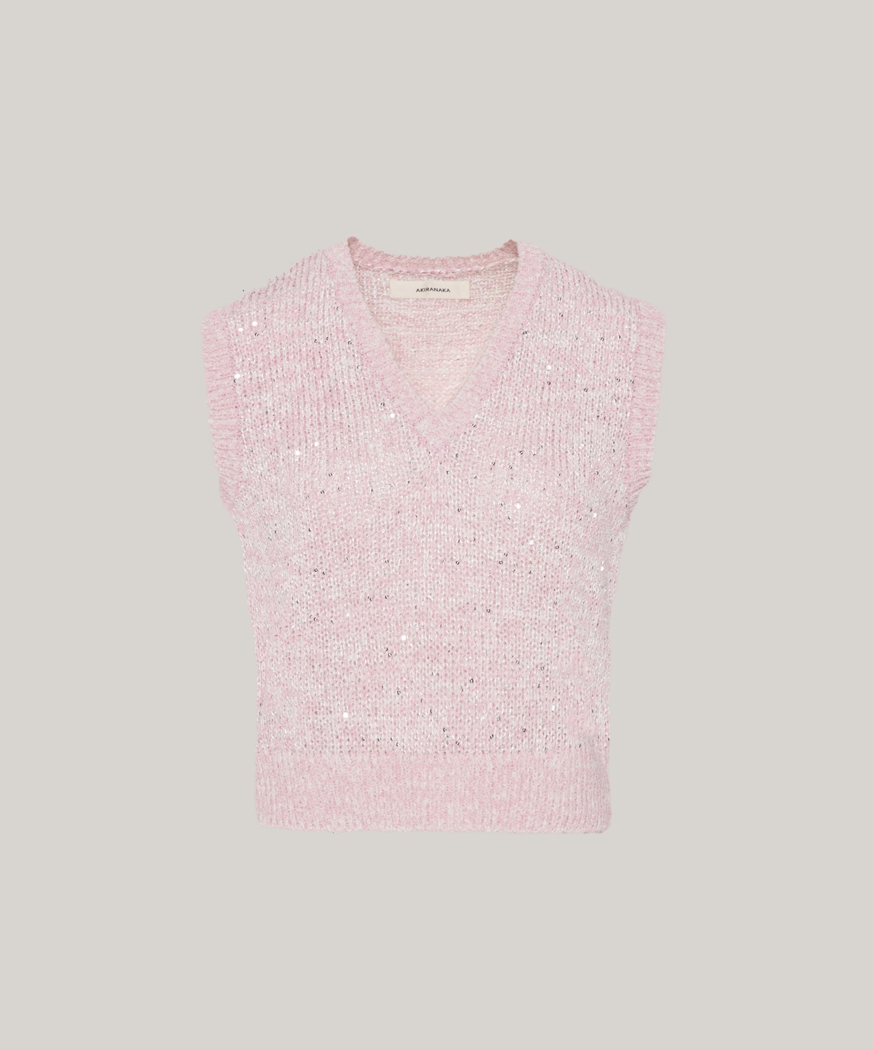Lila Sequinned knit pullover AKIRANAKA