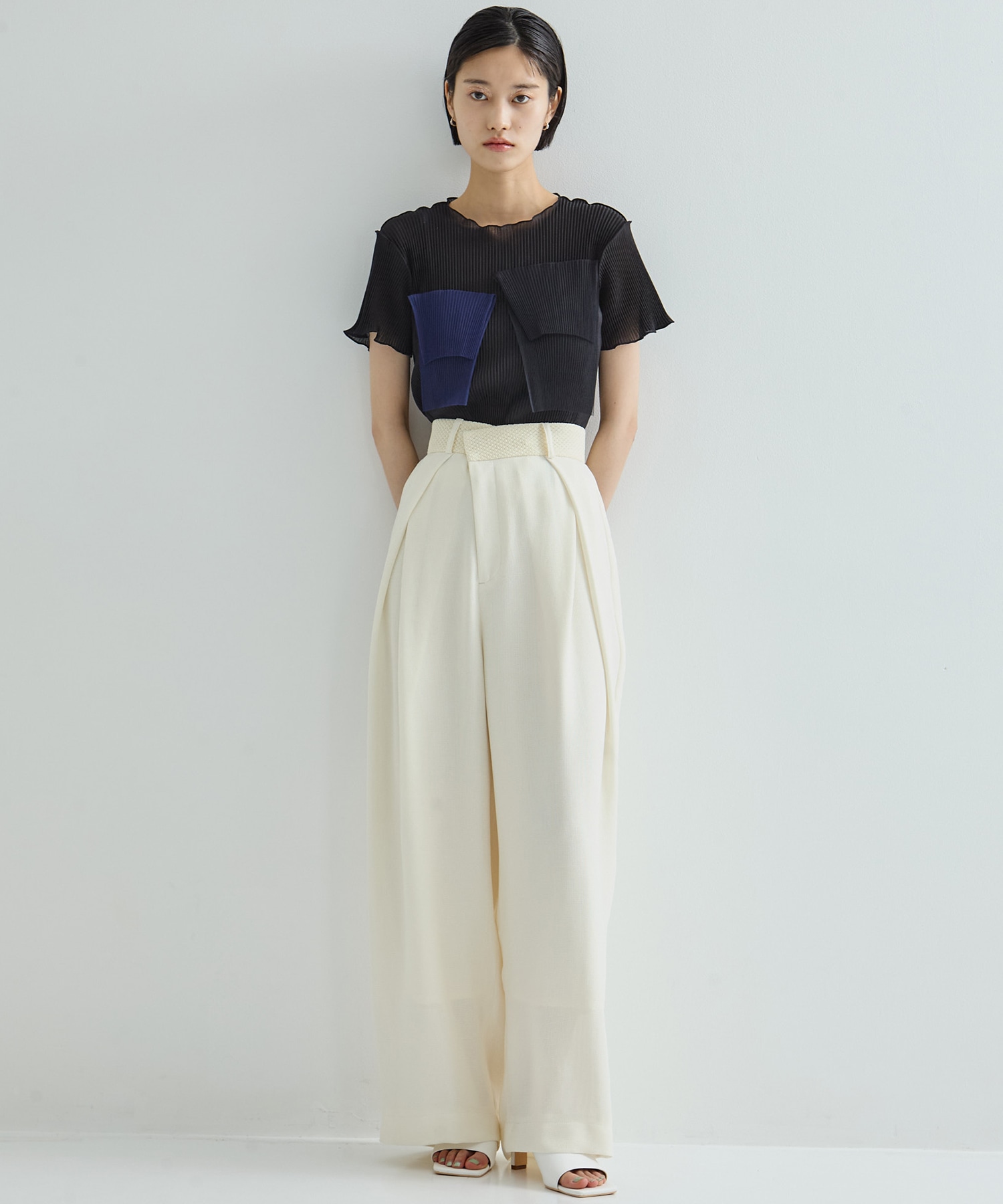 別注SHEER SHORT SLEEVE TOP kotohayokozawa