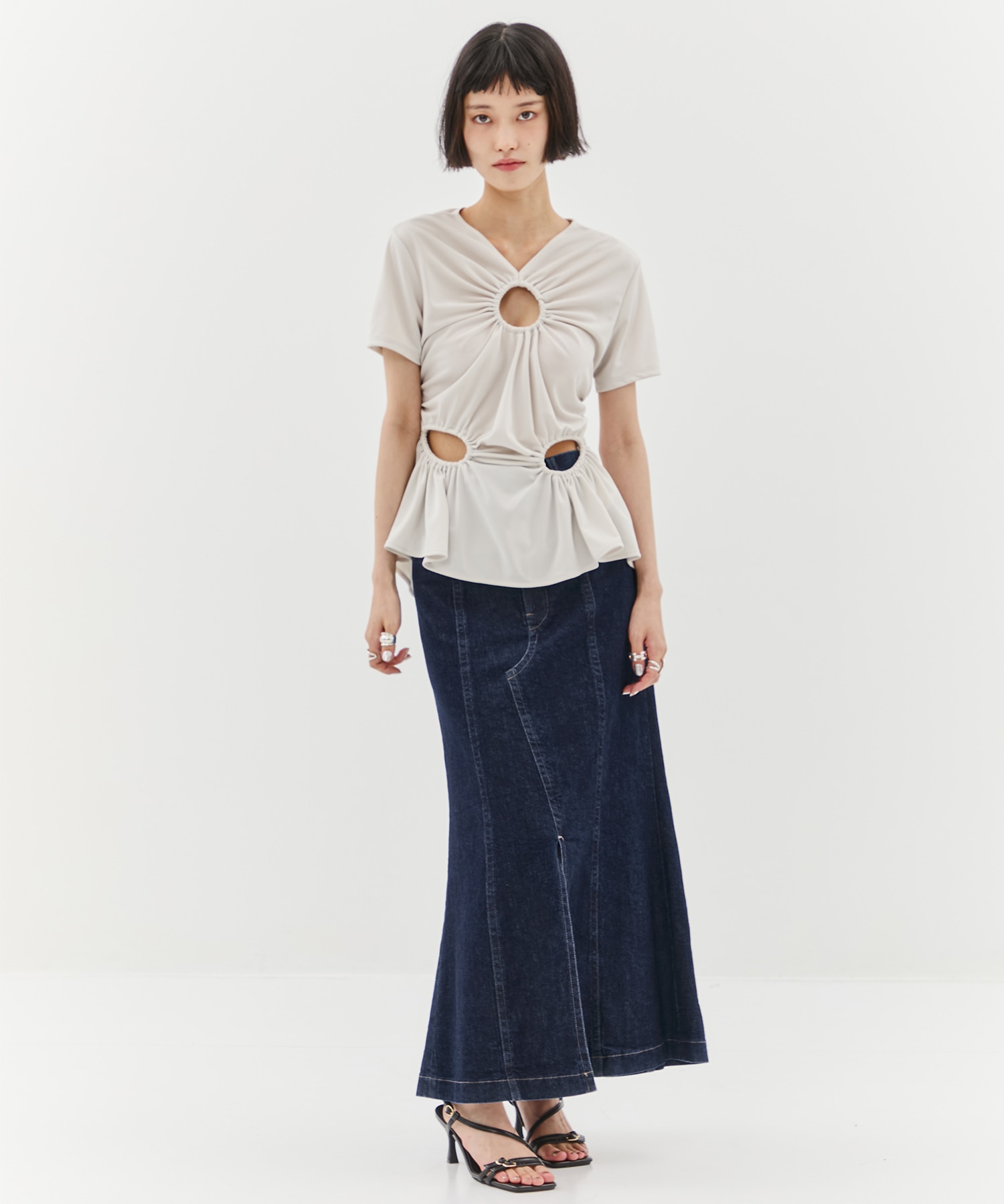 別注 CIRCLE CUT TEE FETICO