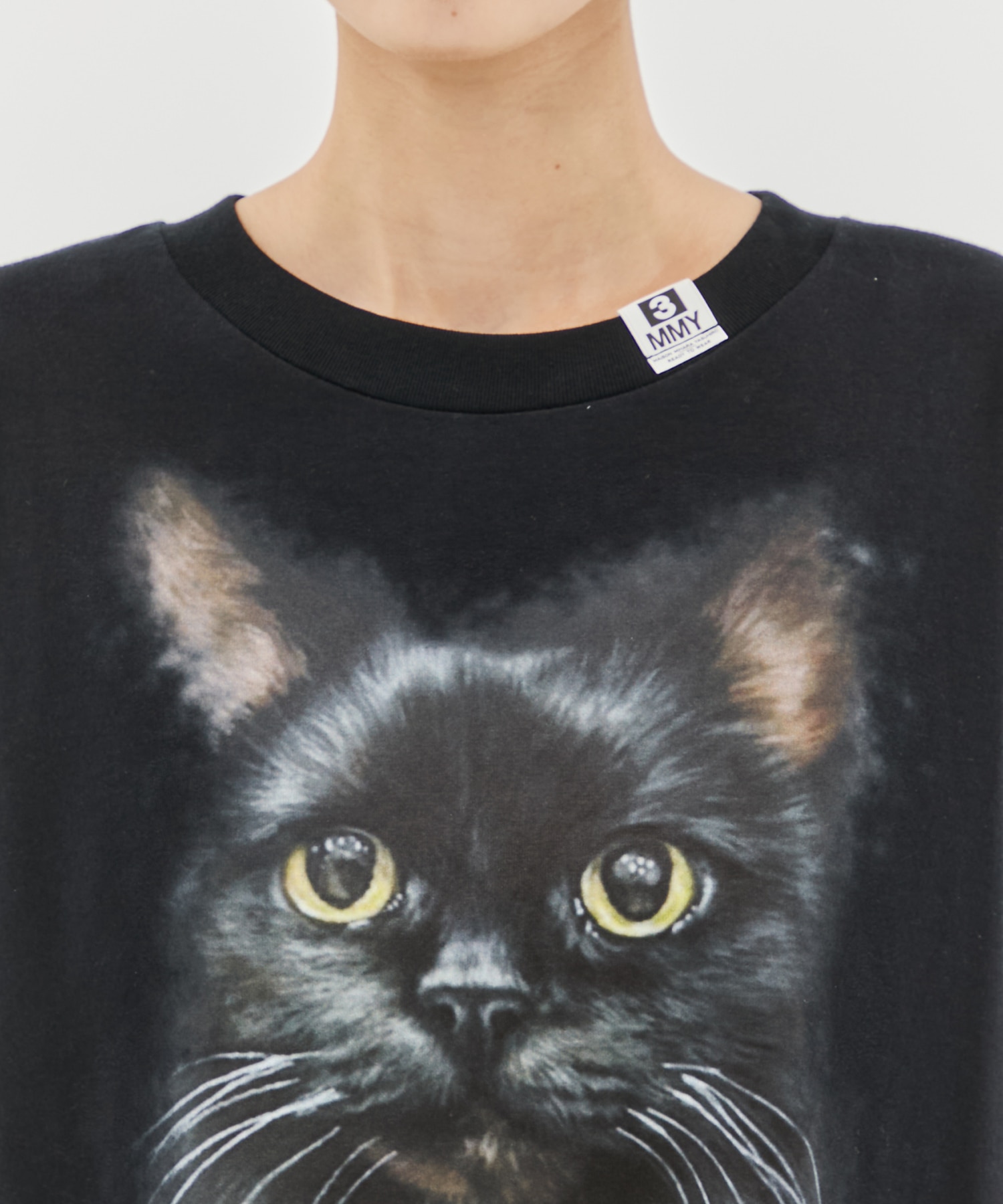 CAT PRINTED TEE Maison MIHARA YASUHIRO
