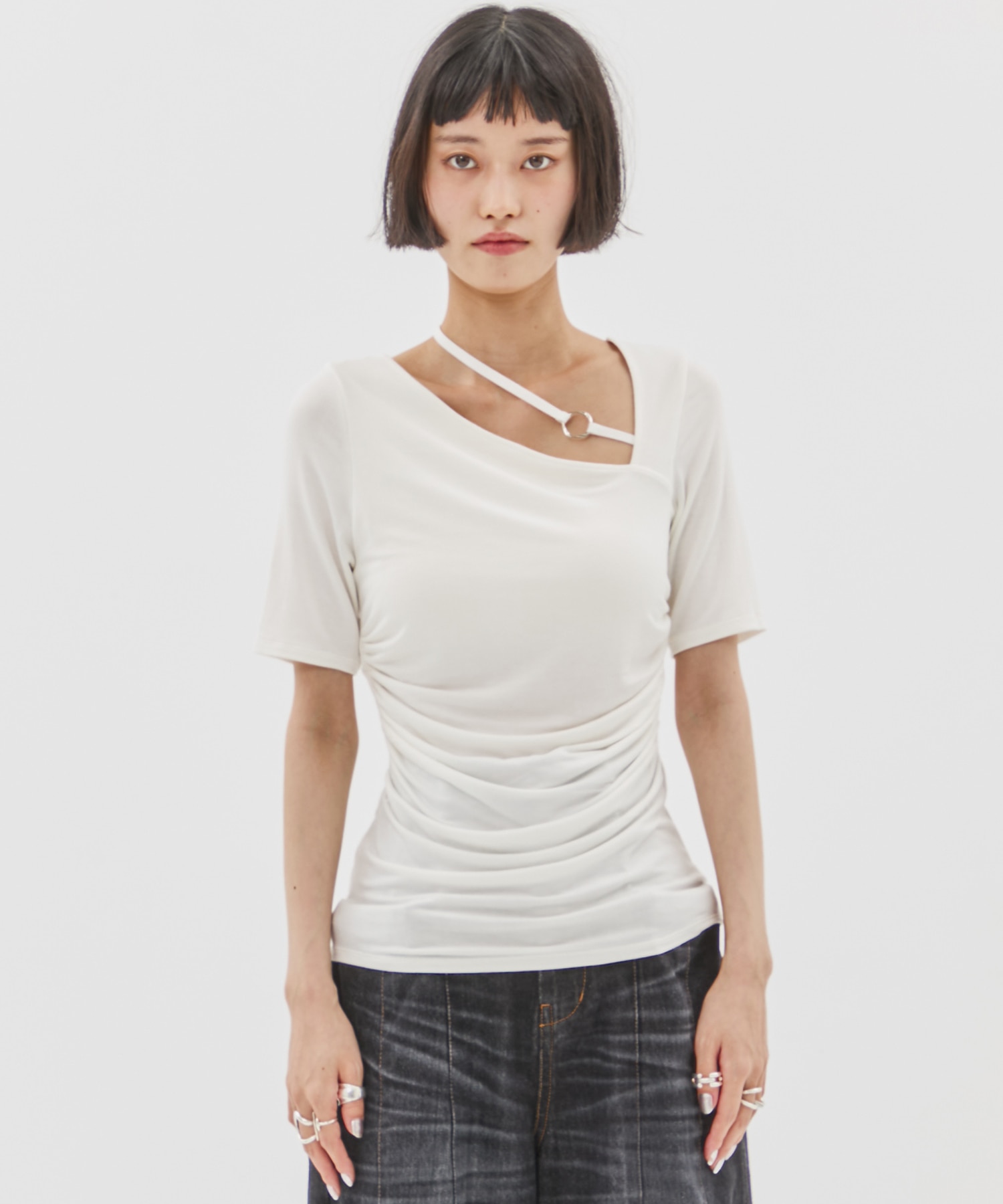 別注NECK STRAP TOPS determ