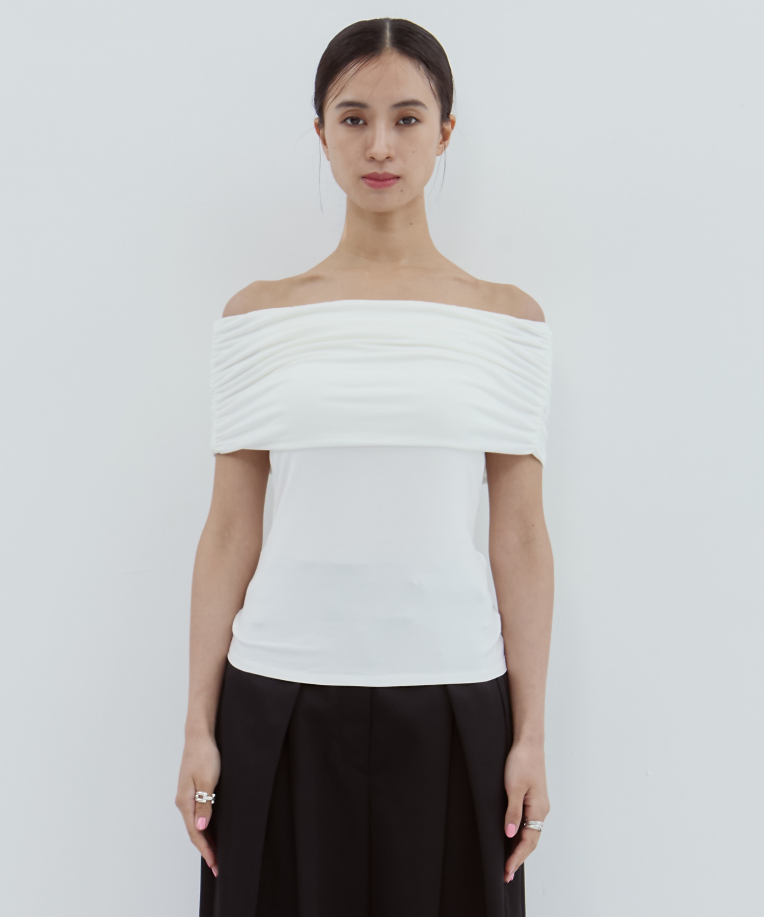 別注OFF SHOULDER TOPS determ