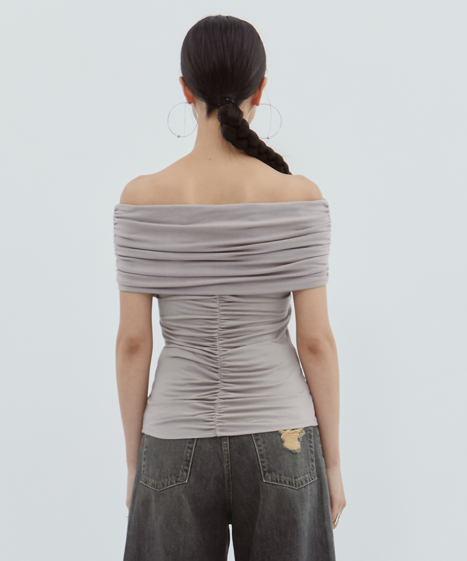 別注OFF SHOULDER TOPS determ