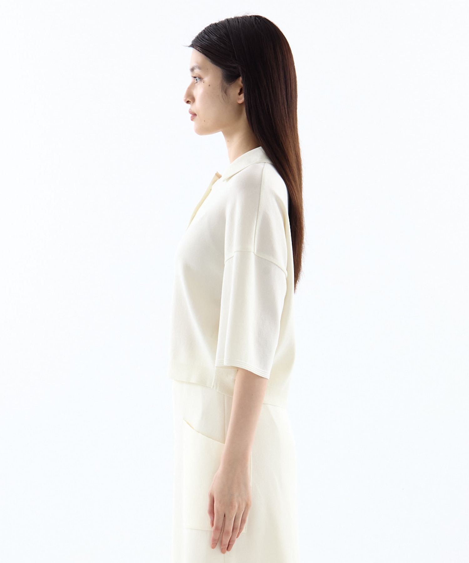 別注POLO KNIT TOPS WRAPINKNOT