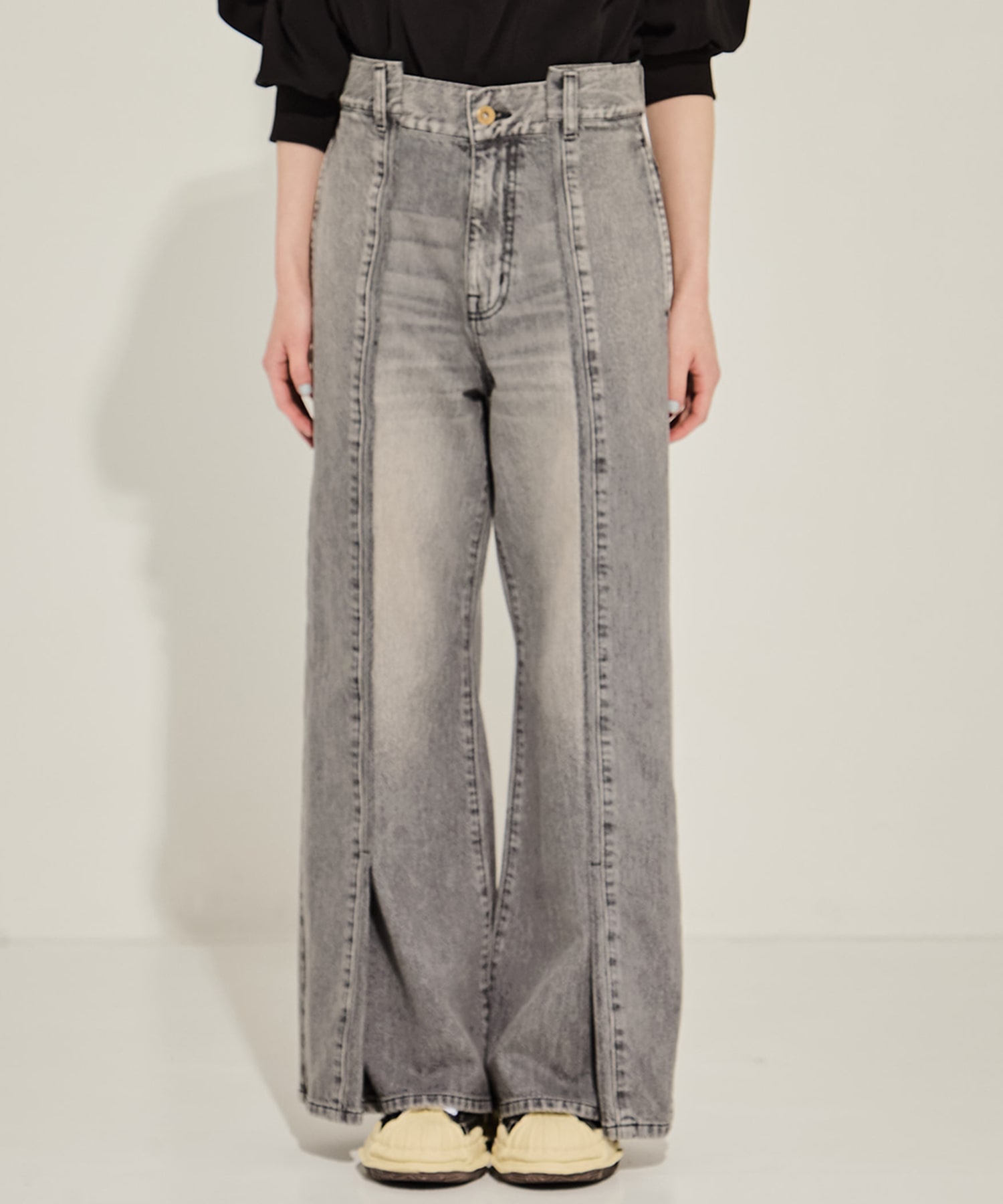 Side Folded Jeans STUDIOUS