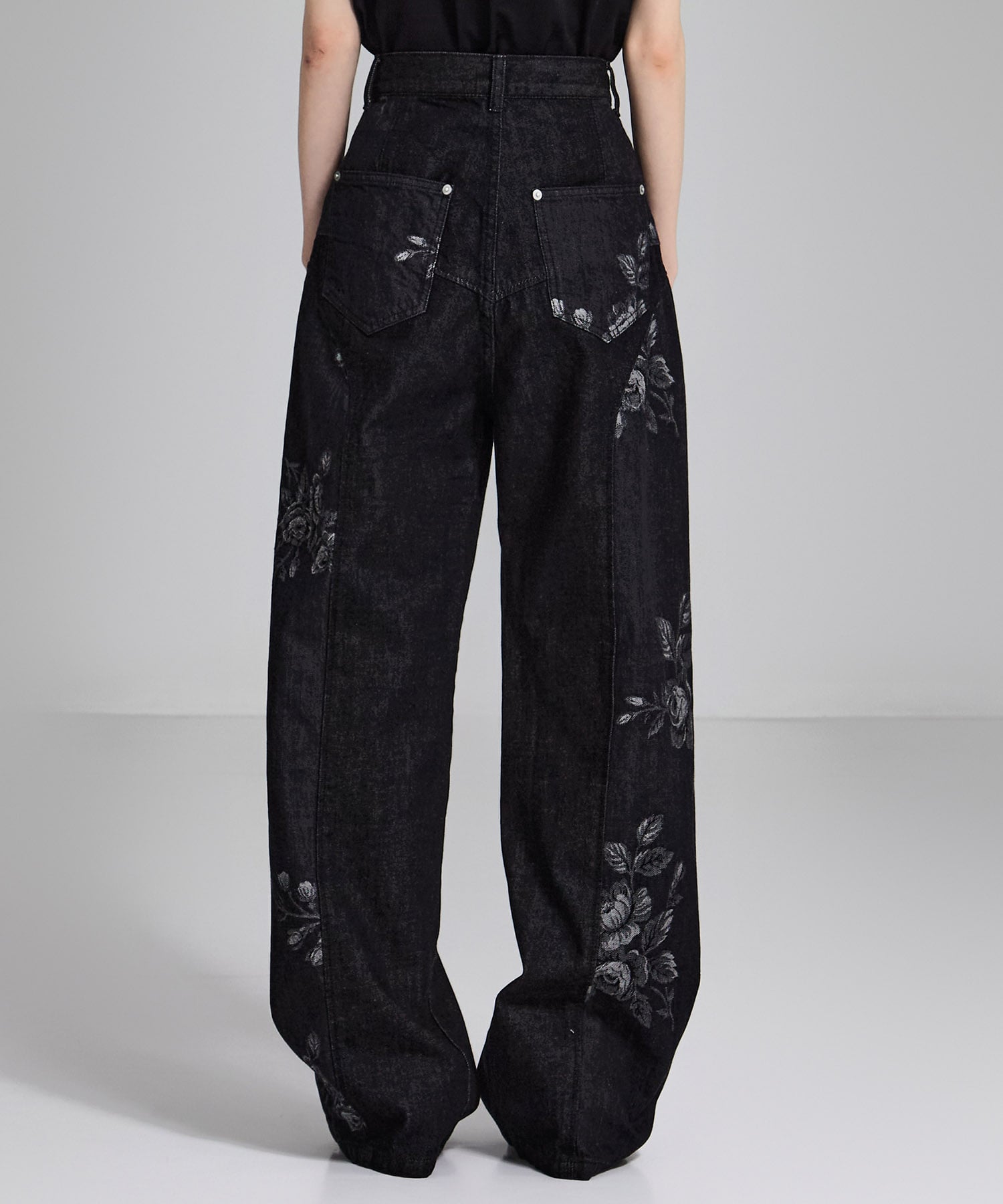 別注  ROSE DENIM PANTS FETICO