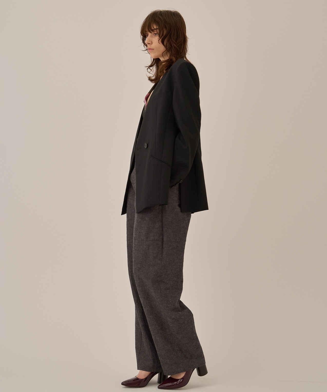 Miriam panel pants AKIRANAKA