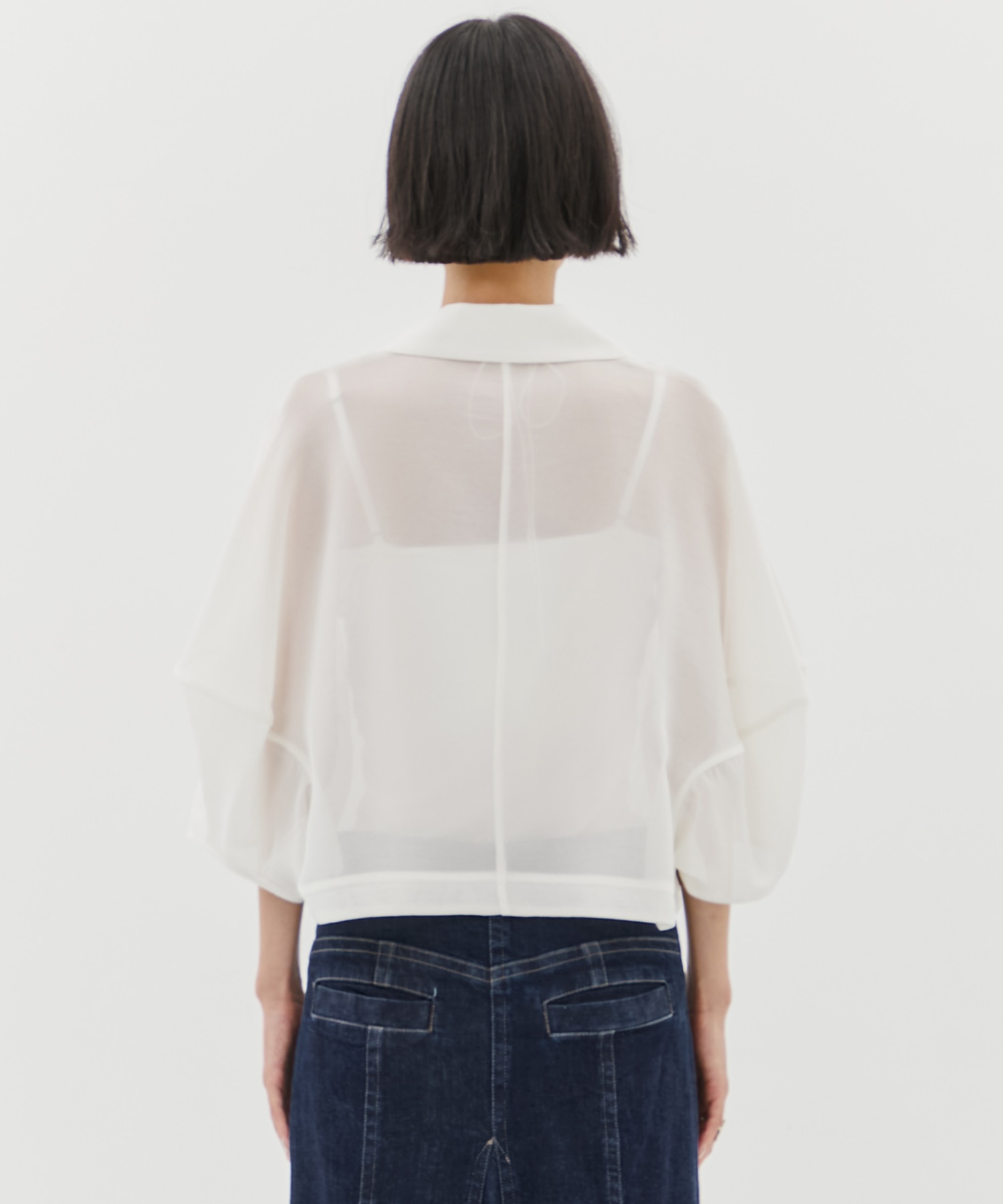 別注MESH LANTERN JACKET CLANE