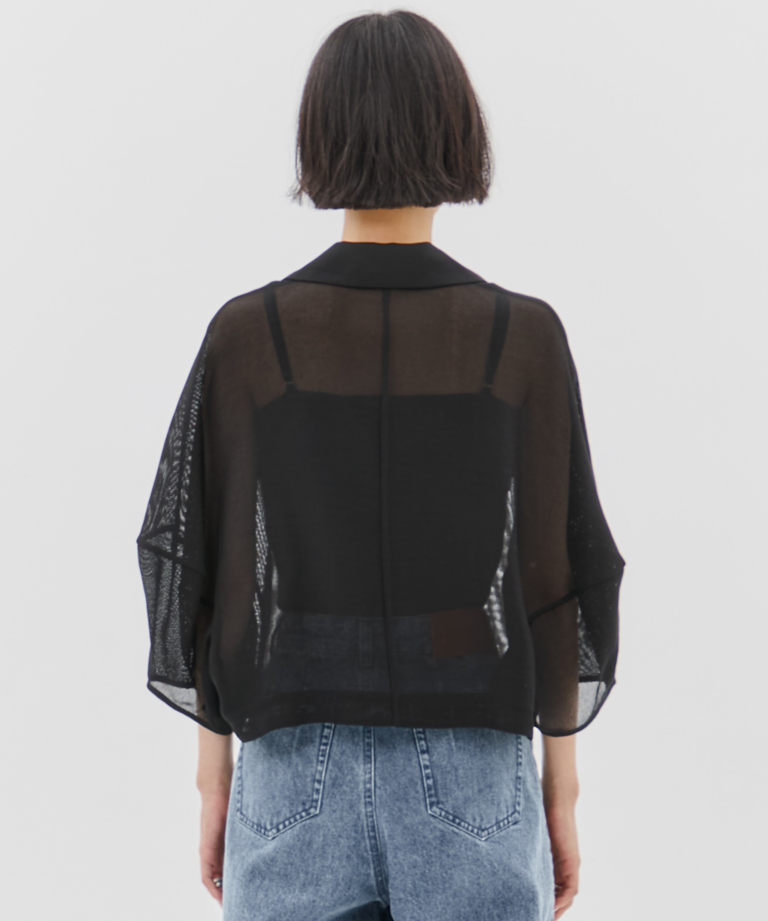 別注MESH LANTERN JACKET CLANE