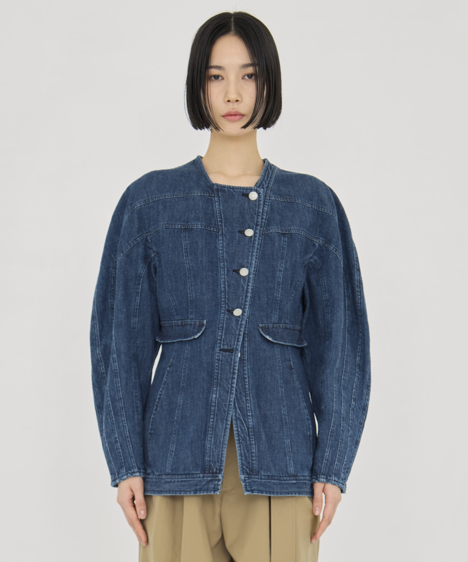 Judith denim jacket AKIRANAKA